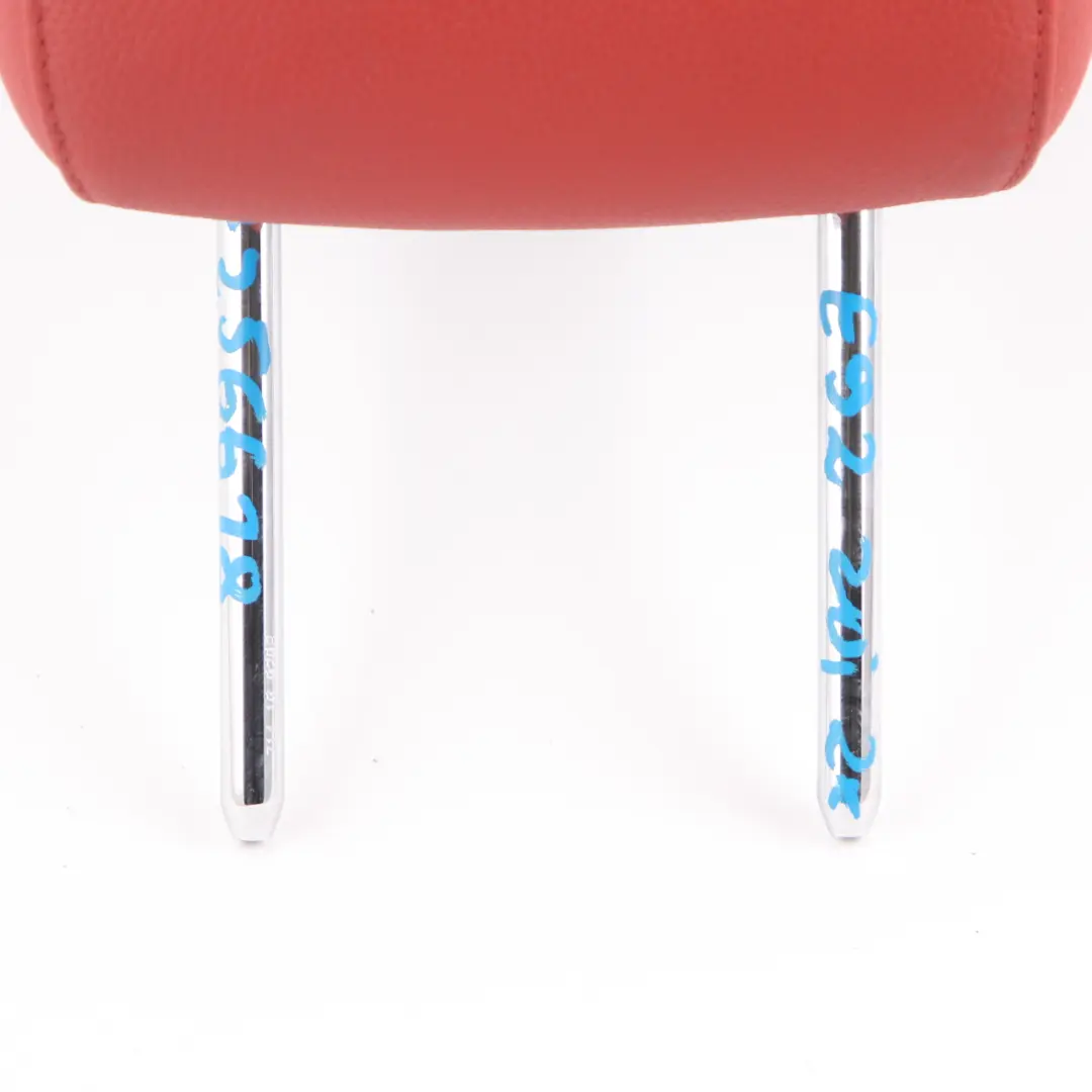 Headrest Rear Seat Head Rest Cover Leather Dakota Red to BMW E92 with Part number 7256618 BMW E92 Headrest Rear Seat Head Rest Cover Leather Dakota Red - SKU 7256618 - Part number 7256618