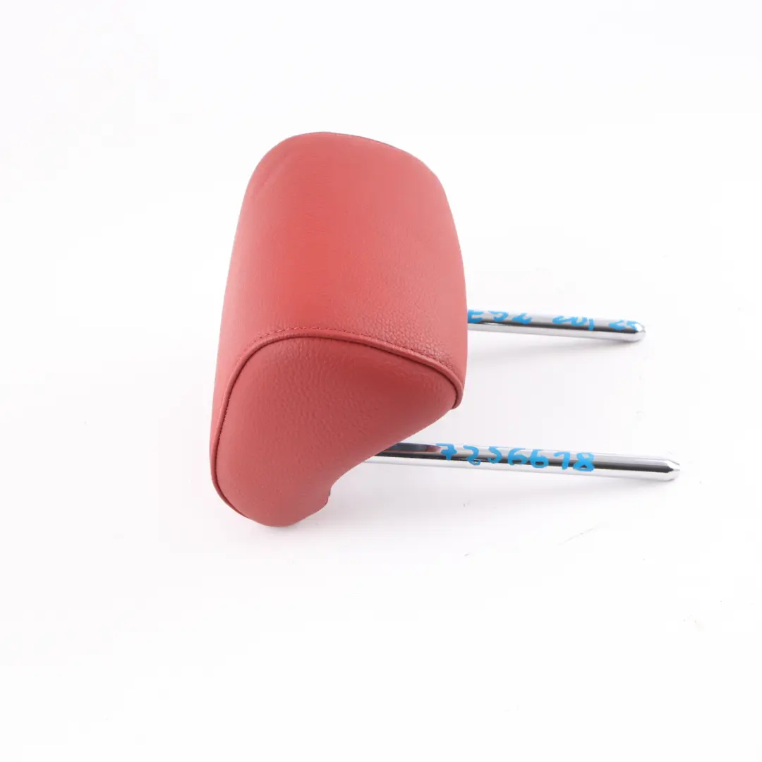 Headrest Rear Seat Head Rest Cover Leather Dakota Red to BMW E92 with Part number 7256618 BMW E92 Headrest Rear Seat Head Rest Cover Leather Dakota Red - SKU 7256618 - Part number 7256618