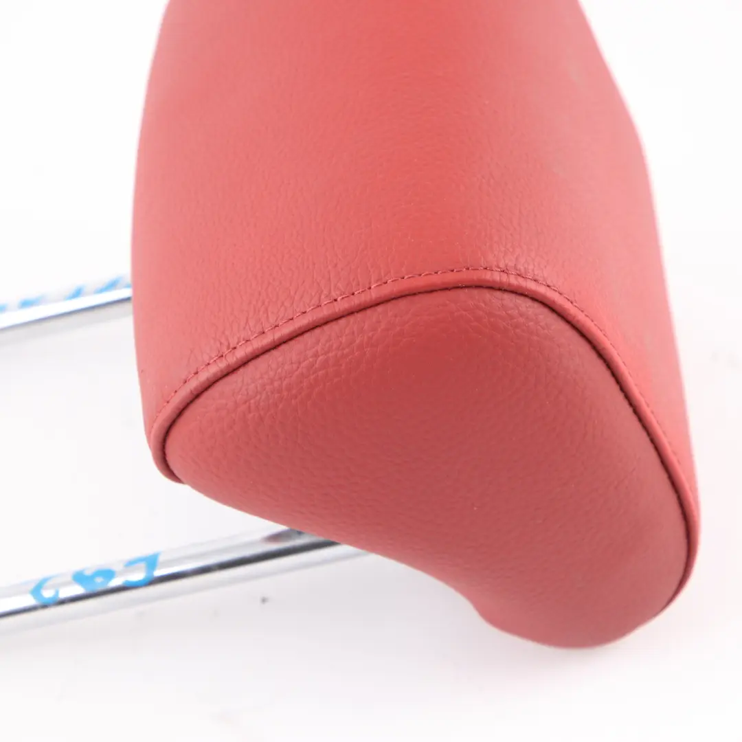 Headrest Rear Seat Head Rest Cover Leather Dakota Red to BMW E92 with Part number 7256618 BMW E92 Headrest Rear Seat Head Rest Cover Leather Dakota Red - SKU 7256618 - Part number 7256618