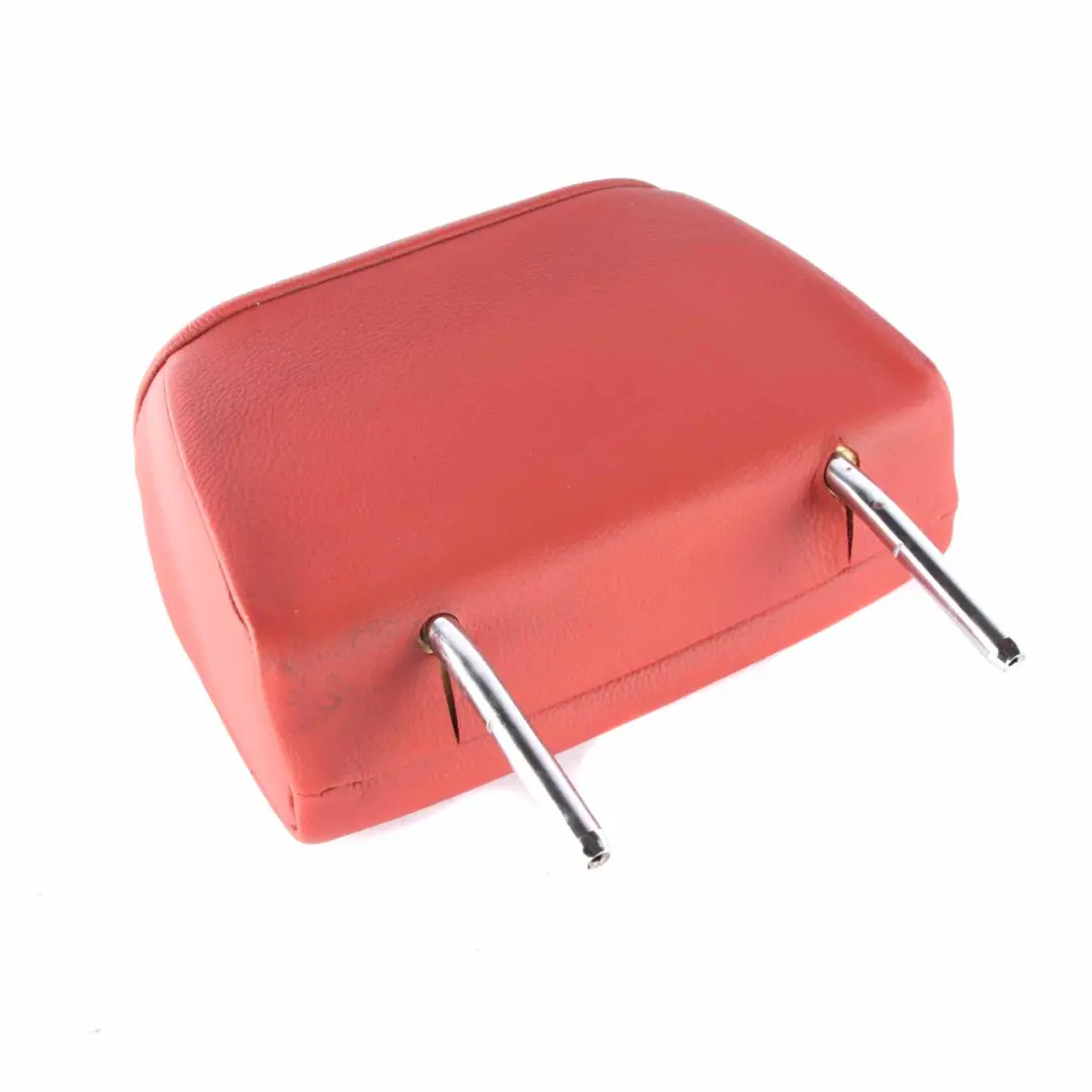 Headrest Rear Backrest Convertible Red Leather Head Rest to BMW E93 Seat with Part number 7256621 BMW E93 Seat Headrest Rear Backrest Convertible Red Leather Head Rest - SKU 7256621 - Part number 7256621