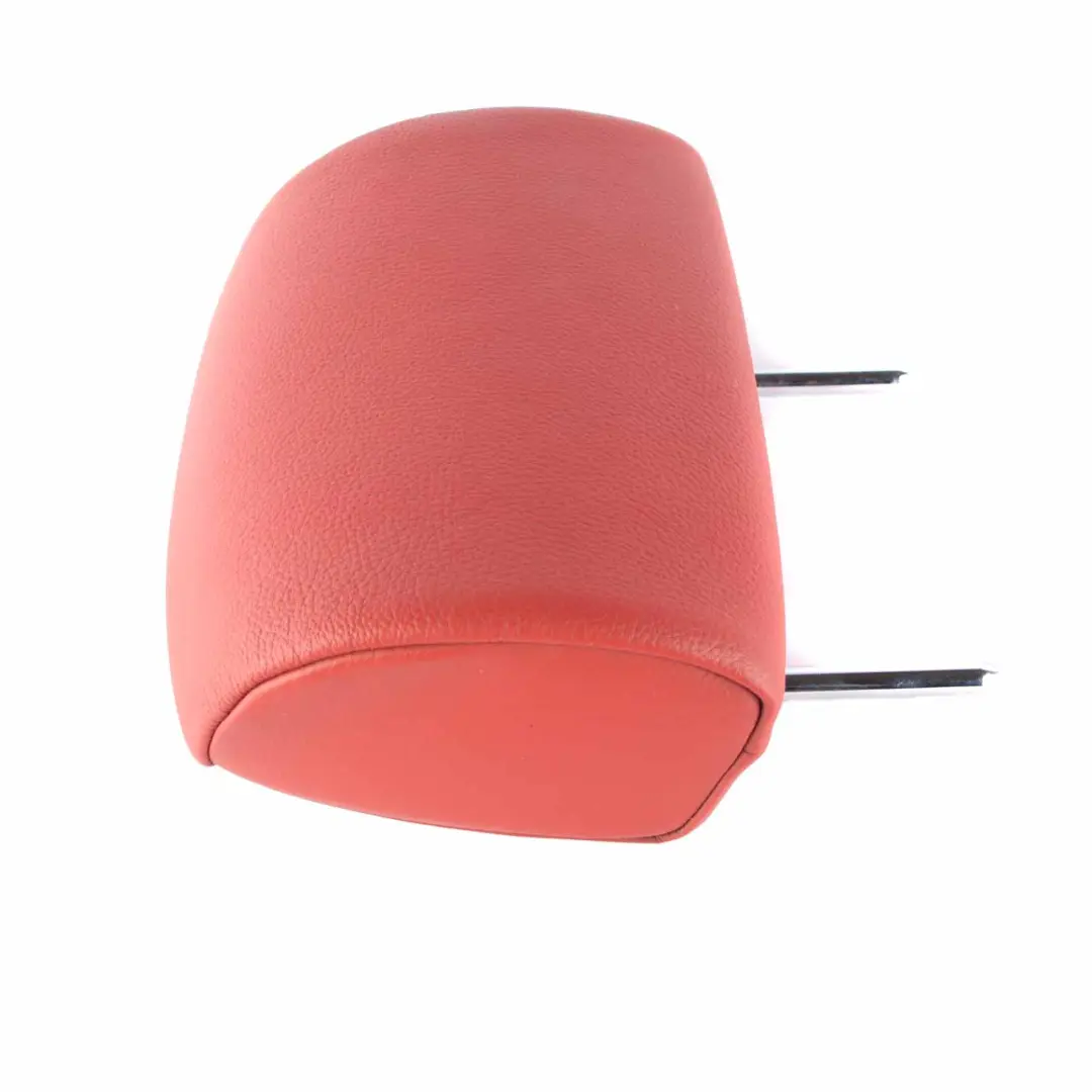 Headrest Rear Backrest Convertible Red Leather Head Rest to BMW E93 Seat with Part number 7256621 BMW E93 Seat Headrest Rear Backrest Convertible Red Leather Head Rest - SKU 7256621 - Part number 7256621