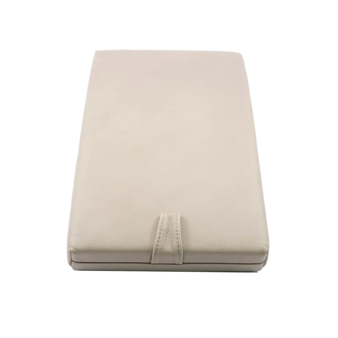BMW E90 LCI Middle Armrest Rear Seat Leather Oyster E91 E92 - SKU 7256632 - Part number 7256632