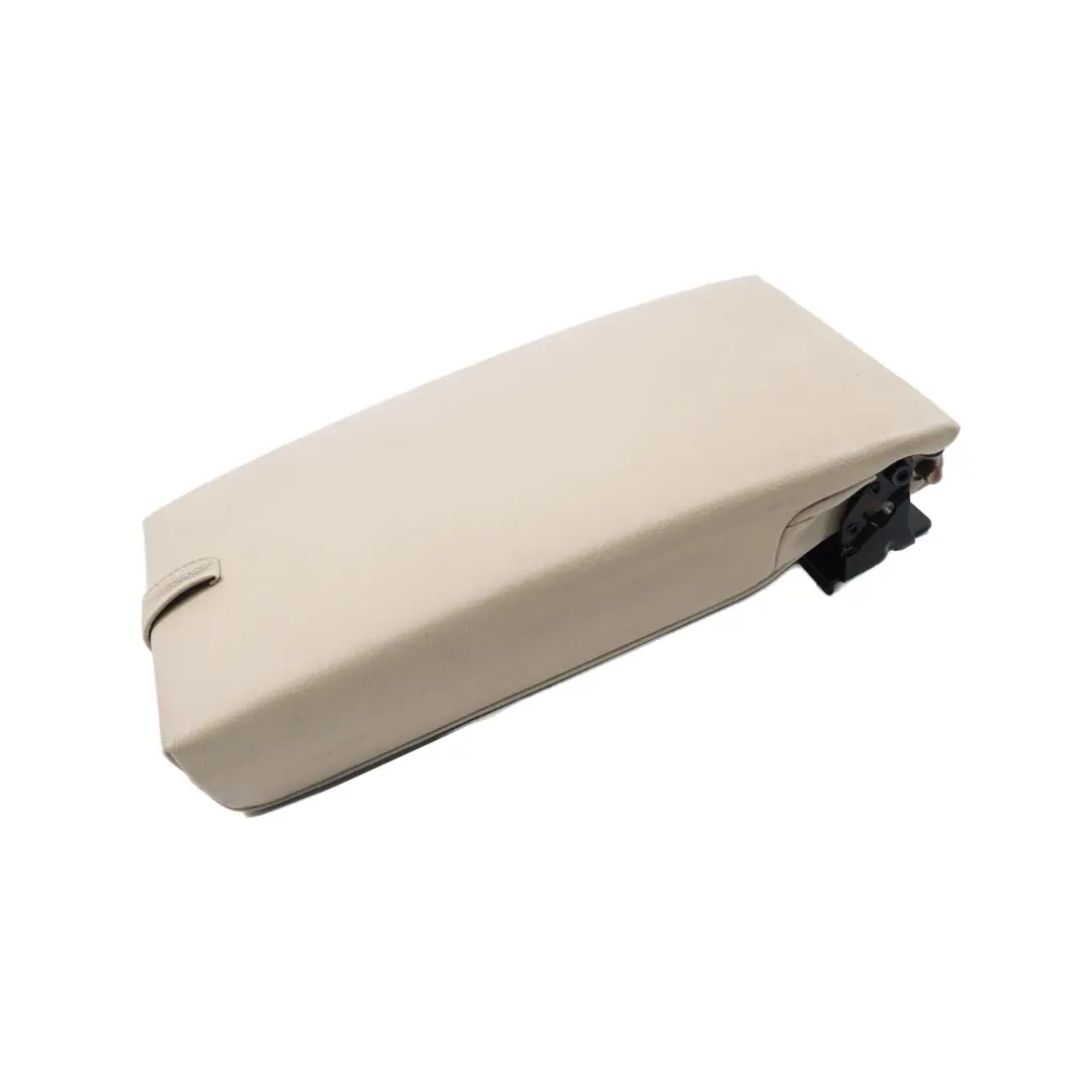 BMW E90 LCI Accoudoir Central Siege Arriere Cuir Oyster E91 E92 - SKU 7256632 - Numéro de pièce 7256632