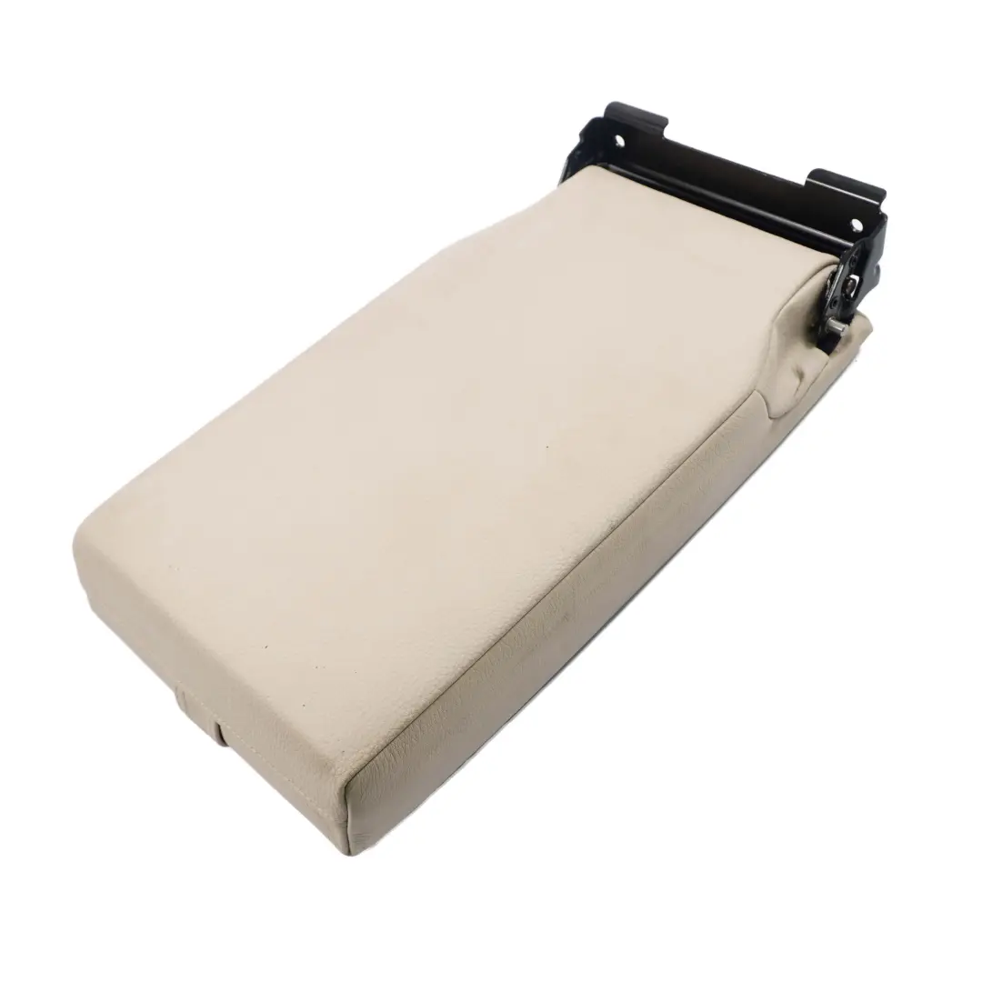 BMW E90 LCI Accoudoir Central Siege Arriere Cuir Oyster E91 E92 - SKU 7256632 - Numéro de pièce 7256632
