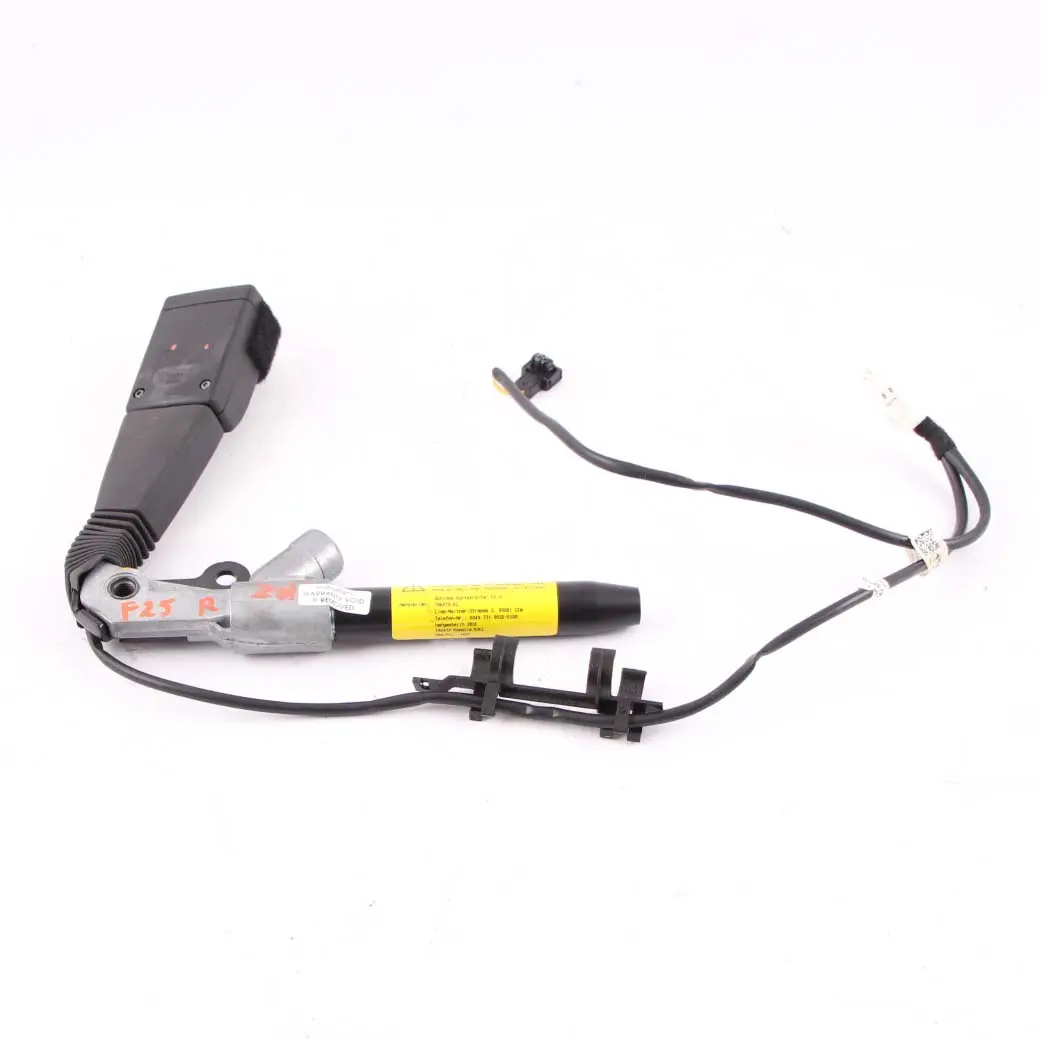 Tensor del cinturón BMW F25 X4 F26 Hebilla inferior asiento delantero derecho 