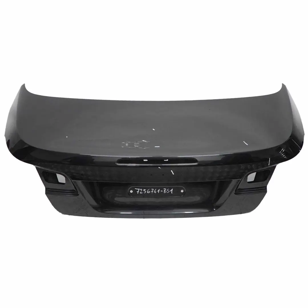 BMW E93 Convertible Tailgate Rear Boot Trunk Lid Black Sapphire Metallic - 475 - SKU 7256741-BS1 - Part number 7256741