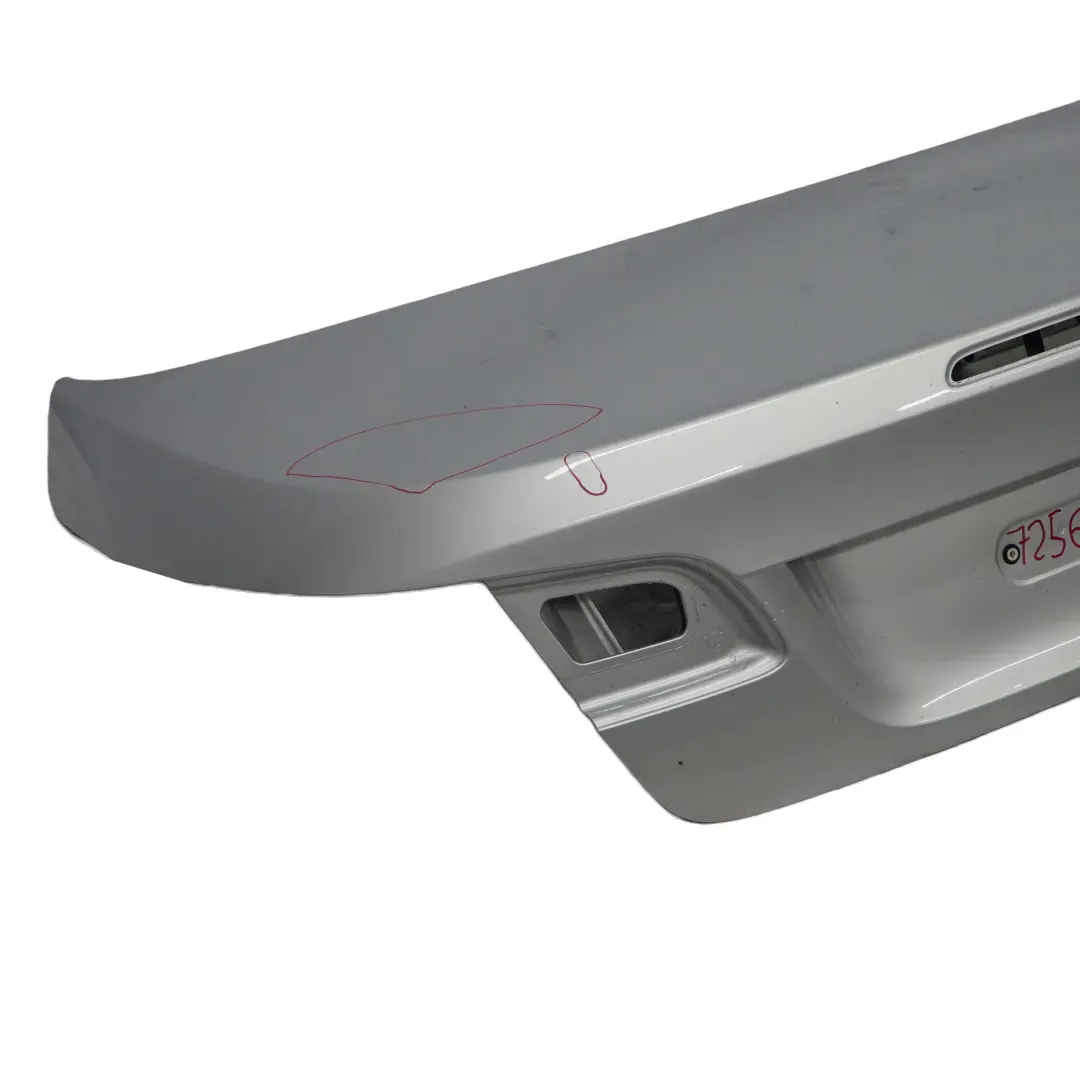 Boot Trunk Lid Tailgate Titansilber Silver - 354 to BMW 3 E93 Convertible Rear with Part number 7256741 BMW 3 E93 Convertible Rear Boot Trunk Lid Tailgate Titansilber Silver - 354 - SKU 7256741-TS1 - Part number 7256741