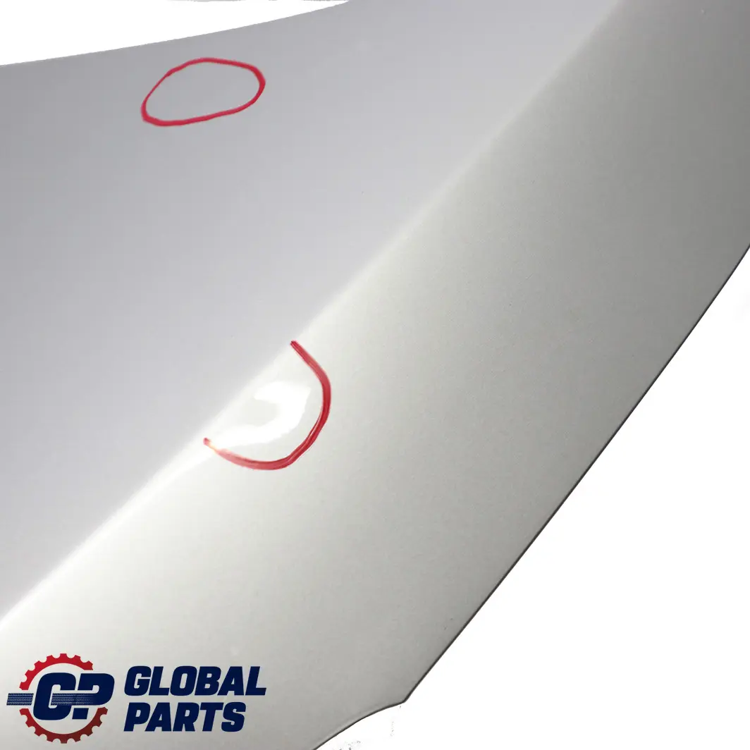 Boot Trunk Lid Titansilber Silver - 354 to BMW 3 E93 Convertible Tailgate Rear with Part number 7256741 BMW 3 E93 Convertible Tailgate Rear Boot Trunk Lid Titansilber Silver - 354 - SKU 7256741-TS - Part number 7256741