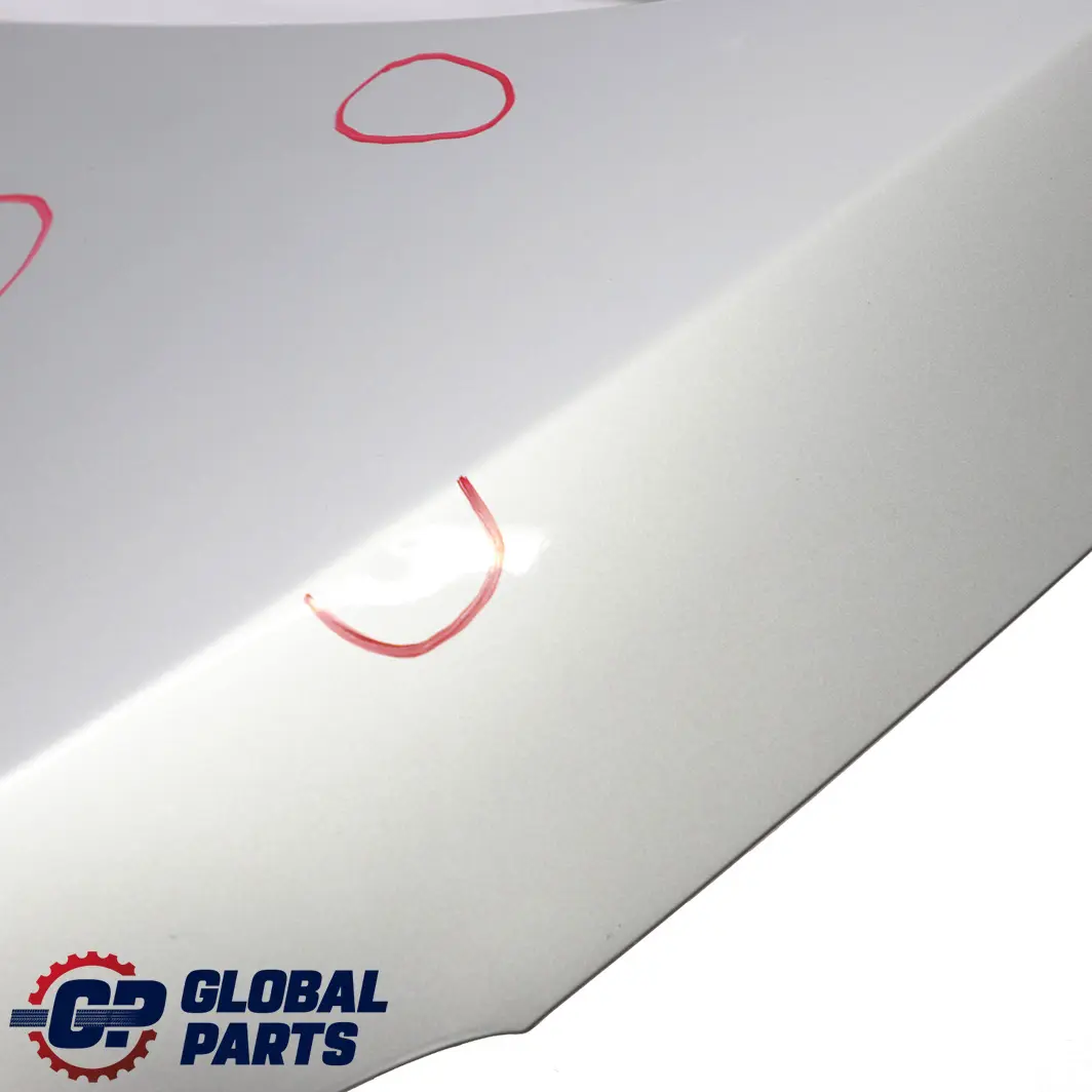 Boot Trunk Lid Titansilber Silver - 354 to BMW 3 E93 Convertible Tailgate Rear with Part number 7256741 BMW 3 E93 Convertible Tailgate Rear Boot Trunk Lid Titansilber Silver - 354 - SKU 7256741-TS - Part number 7256741