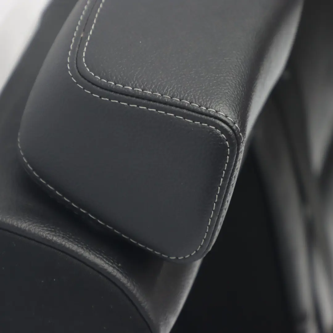 BMW F25 Respaldo asiento trasero izquierdo Cubierta d cuero Nevada Negro - SKU 7256759-1 - Número de pieza 7256759