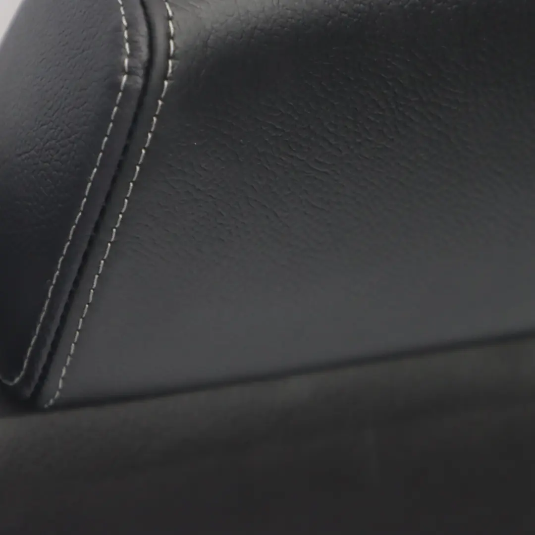 Respaldo asiento trasero izquierdo Cubierta d cuero Nevada Negro para BMW F25 con número de pieza 7256759 BMW F25 Respaldo asiento trasero izquierdo Cubierta d cuero Nevada Negro - SKU 7256759-1 - Número de pieza 7256759