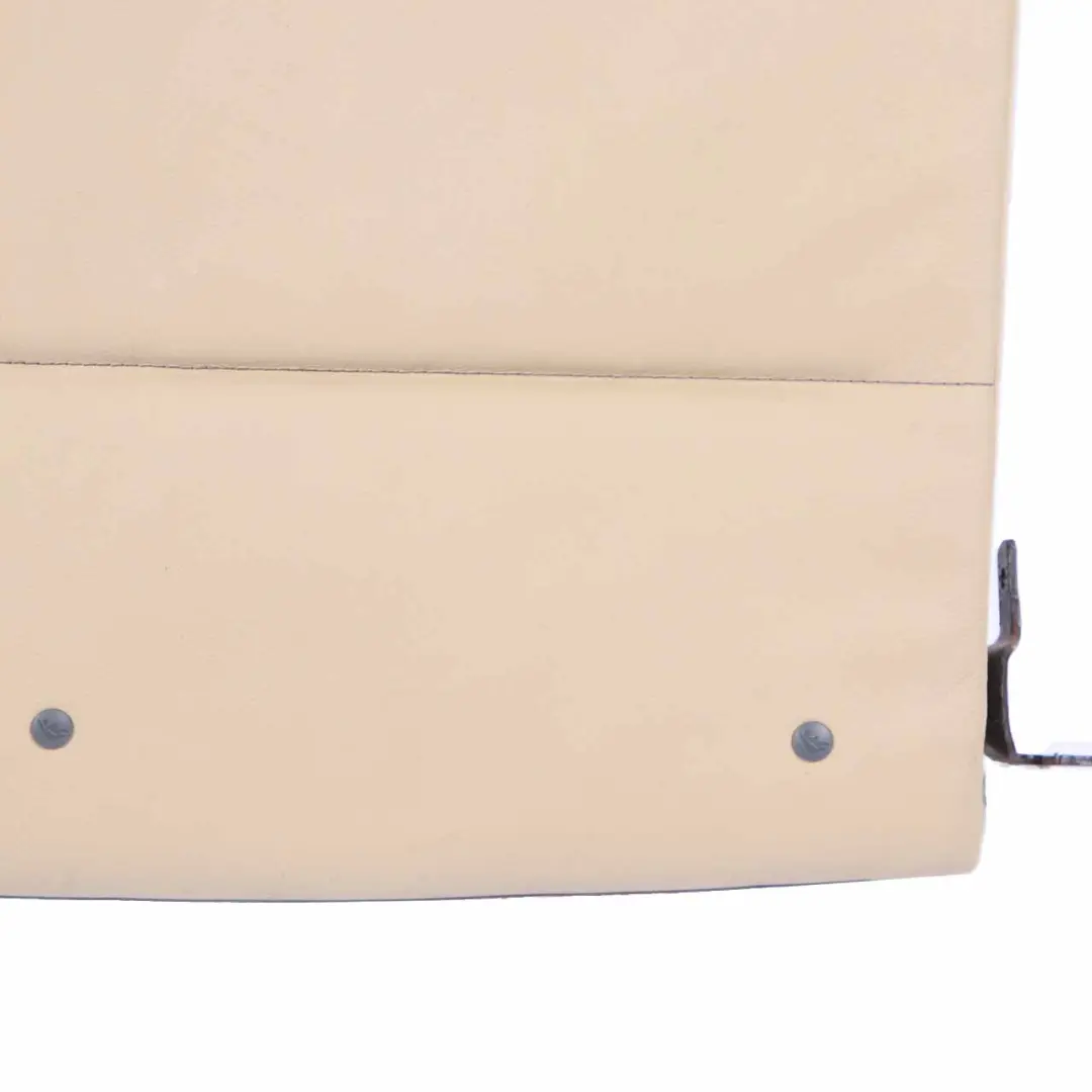 BMW X3 F25 Seat Backrest Rear Left N/S Back Cover Leather Nevada Beige - SKU 7256760 - Part number 7256760