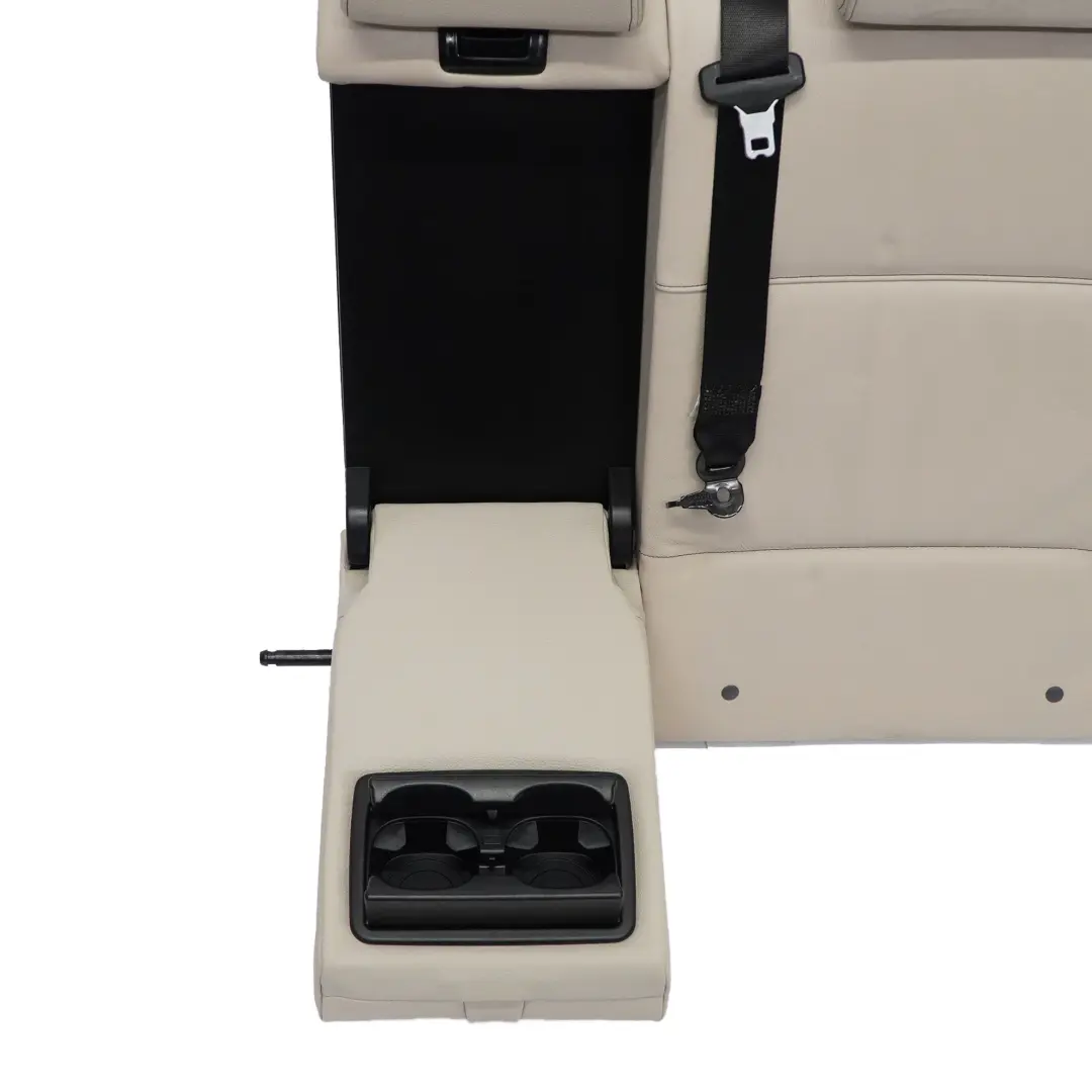 BMW X3 F25 Respaldo Asiento Trasero Izquierdo Apoyabrazos Cuero Nevada Oyster - SKU 7256763-1 - Número de pieza 7256763