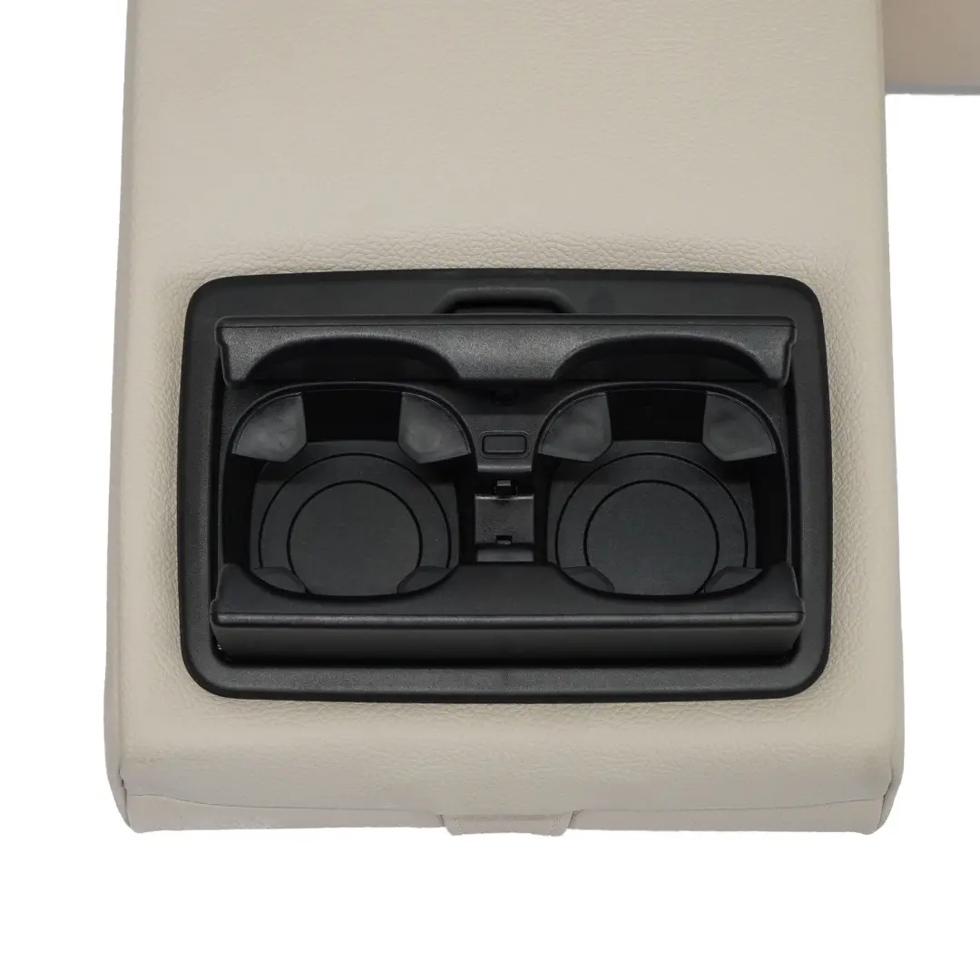 Respaldo Asiento Trasero Izquierdo Apoyabrazos Cuero Nevada Oyster para BMW X3 F25 con número de pieza 7256763 BMW X3 F25 Respaldo Asiento Trasero Izquierdo Apoyabrazos Cuero Nevada Oyster - SKU 7256763-1 - Número de pieza 7256763