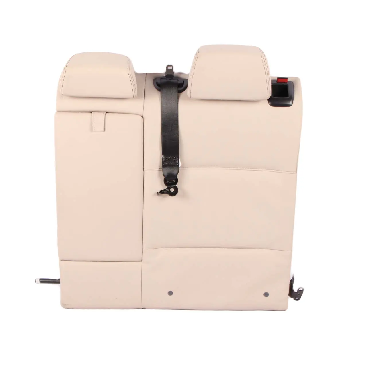 BMW X3 F25 Respaldo Asiento Trasero Izquierdo Apoyabrazos Cuero Nevada Oyster