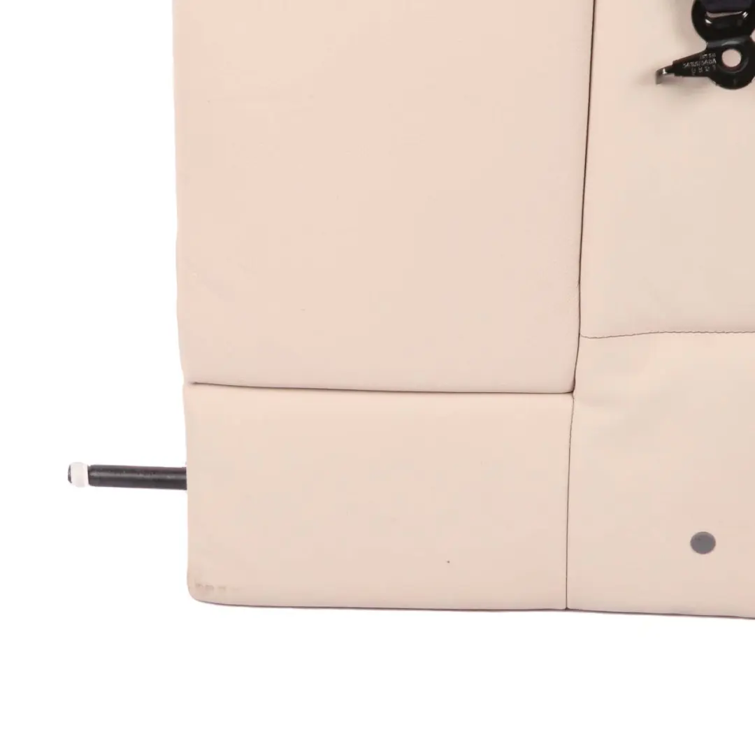 Backrest Left N/S Armrest Leather Nevada Oyster to BMW X3 F25 Rear Seat with Part number 7256763 BMW X3 F25 Rear Seat Backrest Left N/S Armrest Leather Nevada Oyster - SKU 7256763 - Part number 7256763