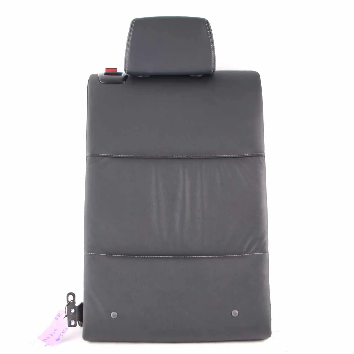 BMW X3 F25 Respaldo asiento trasero derecho Cubierta cuero Nevada Negro 7256824