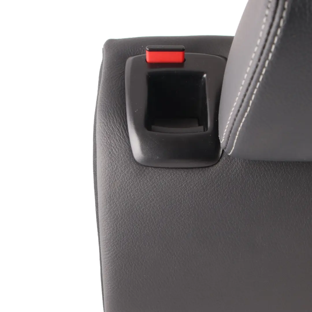 BMW X3 F25 Respaldo asiento trasero derecho Cubierta cuero Nevada Negro - SKU 7256824 - Número de pieza 7256824