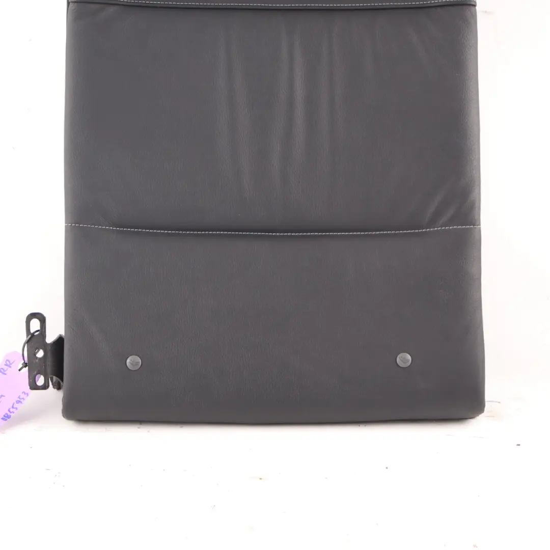 BMW X3 F25 Seat Backrest Rear Right Back Cover Leather Nevada Black - SKU 7256824 - Part number 7256824