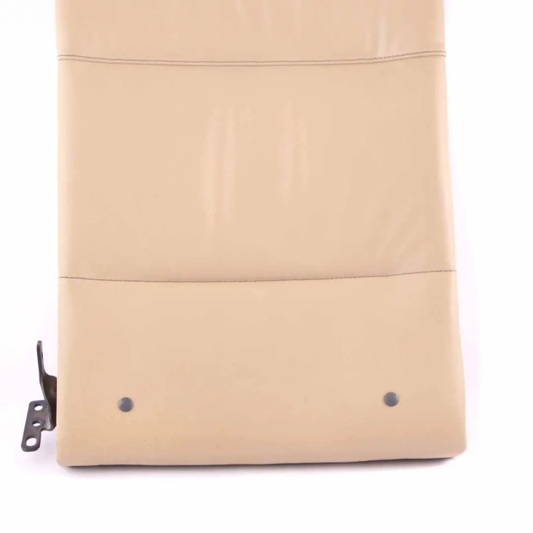 Respaldo Asiento Trasero Derecho Funda Cuero Nevada Beige para BMW X3 F25 con número de pieza 7256825 BMW X3 F25 Respaldo Asiento Trasero Derecho Funda Cuero Nevada Beige - SKU 7256825 - Número de pieza 7256825