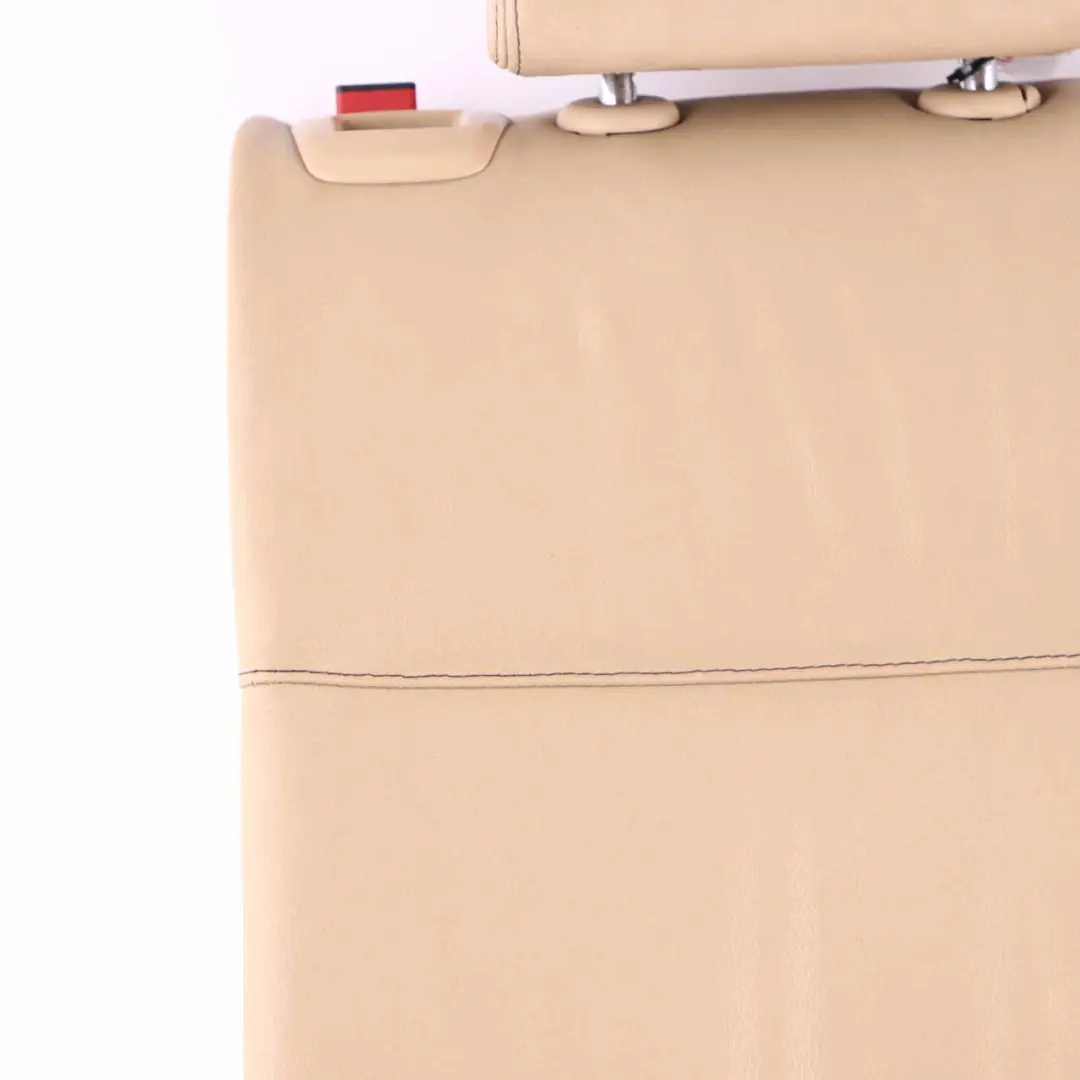BMW X3 F25 Seat Backrest Rear Right O/S Back Cover Leather Nevada Beige - SKU 7256825 - Part number 7256825