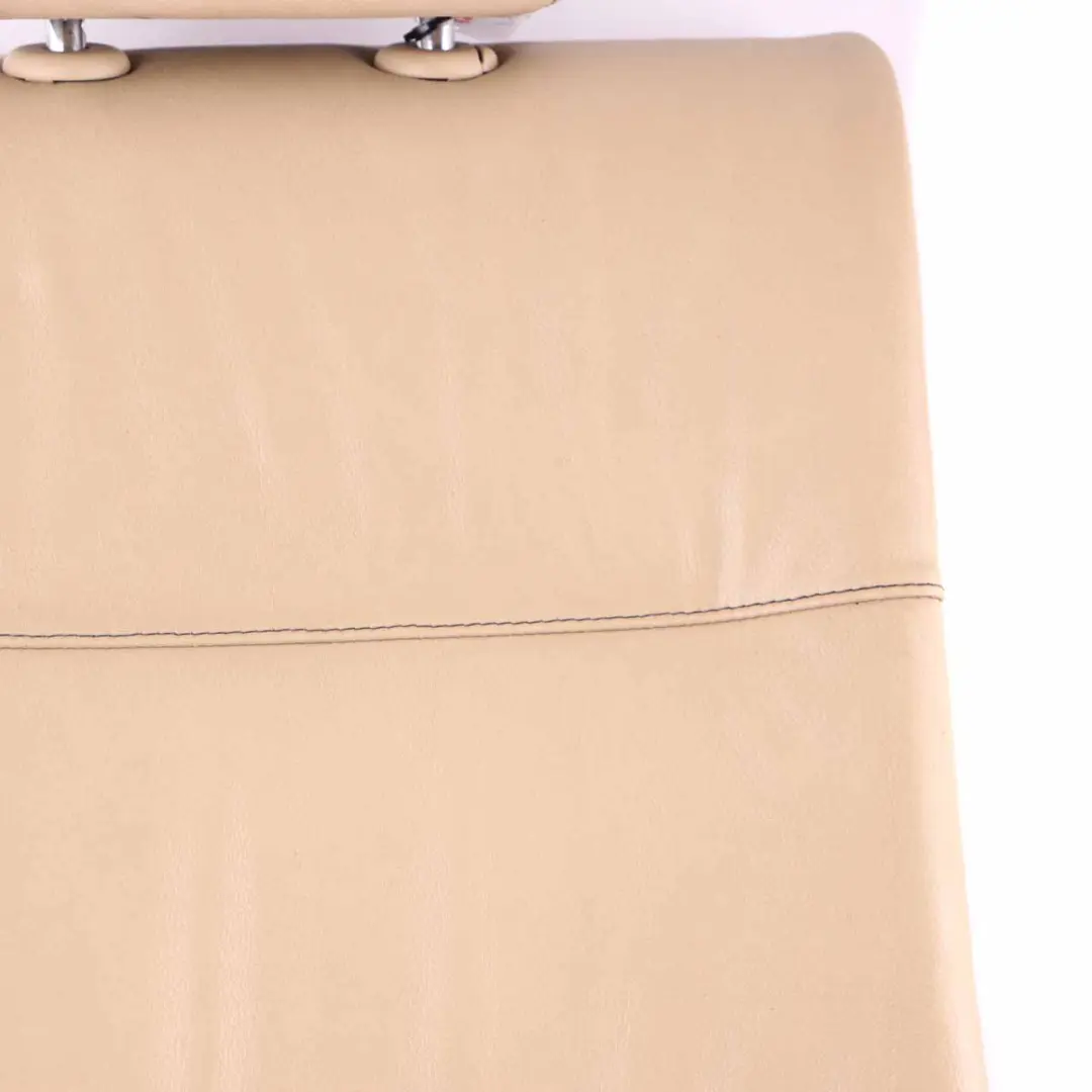 Respaldo Asiento Trasero Derecho Funda Cuero Nevada Beige para BMW X3 F25 con número de pieza 7256825 BMW X3 F25 Respaldo Asiento Trasero Derecho Funda Cuero Nevada Beige - SKU 7256825 - Número de pieza 7256825