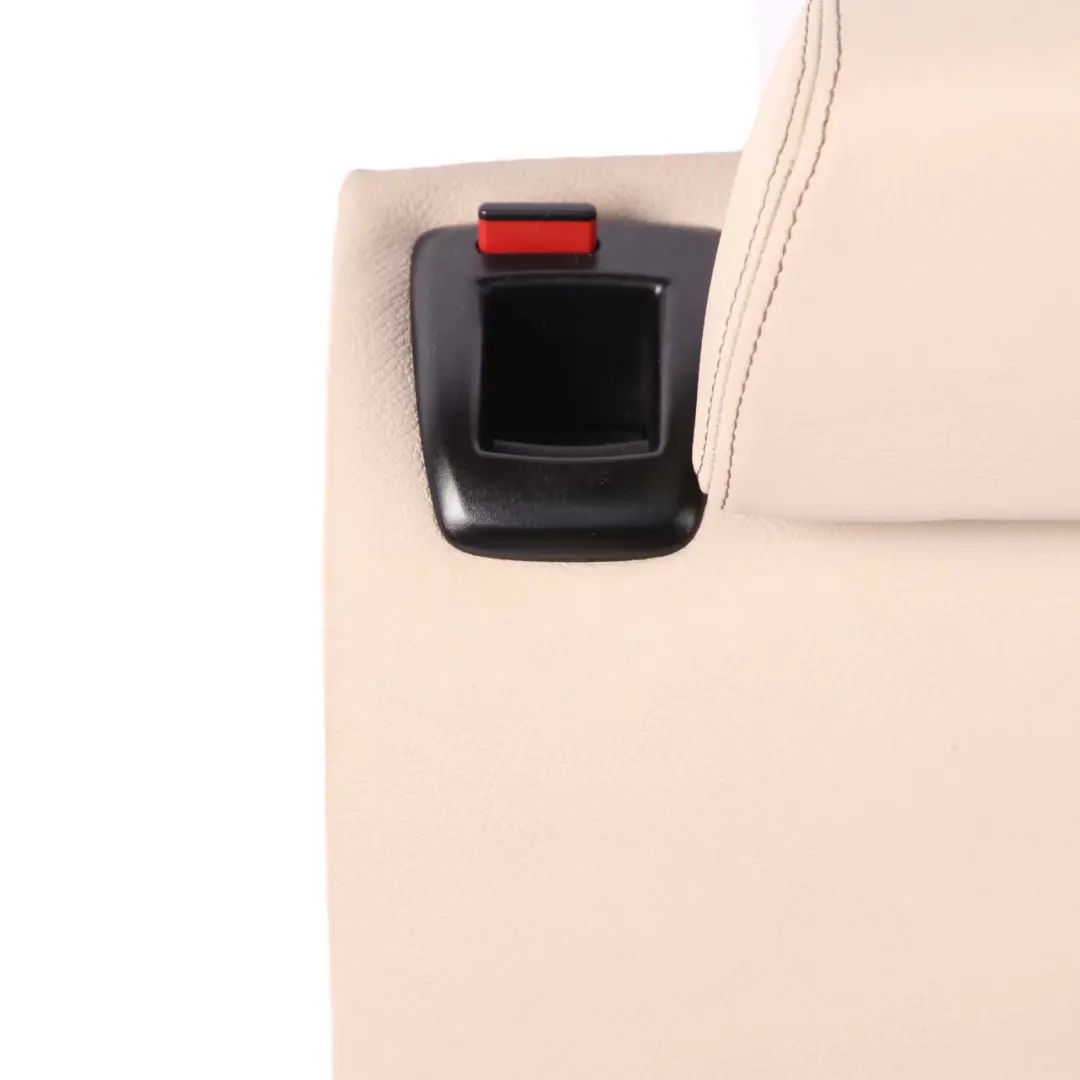 BMW X3 F25 Respaldo Asiento Trasero Derecho Apoyabrazos Cuero Nevada Oyster - SKU 7256828 - Número de pieza 7256828