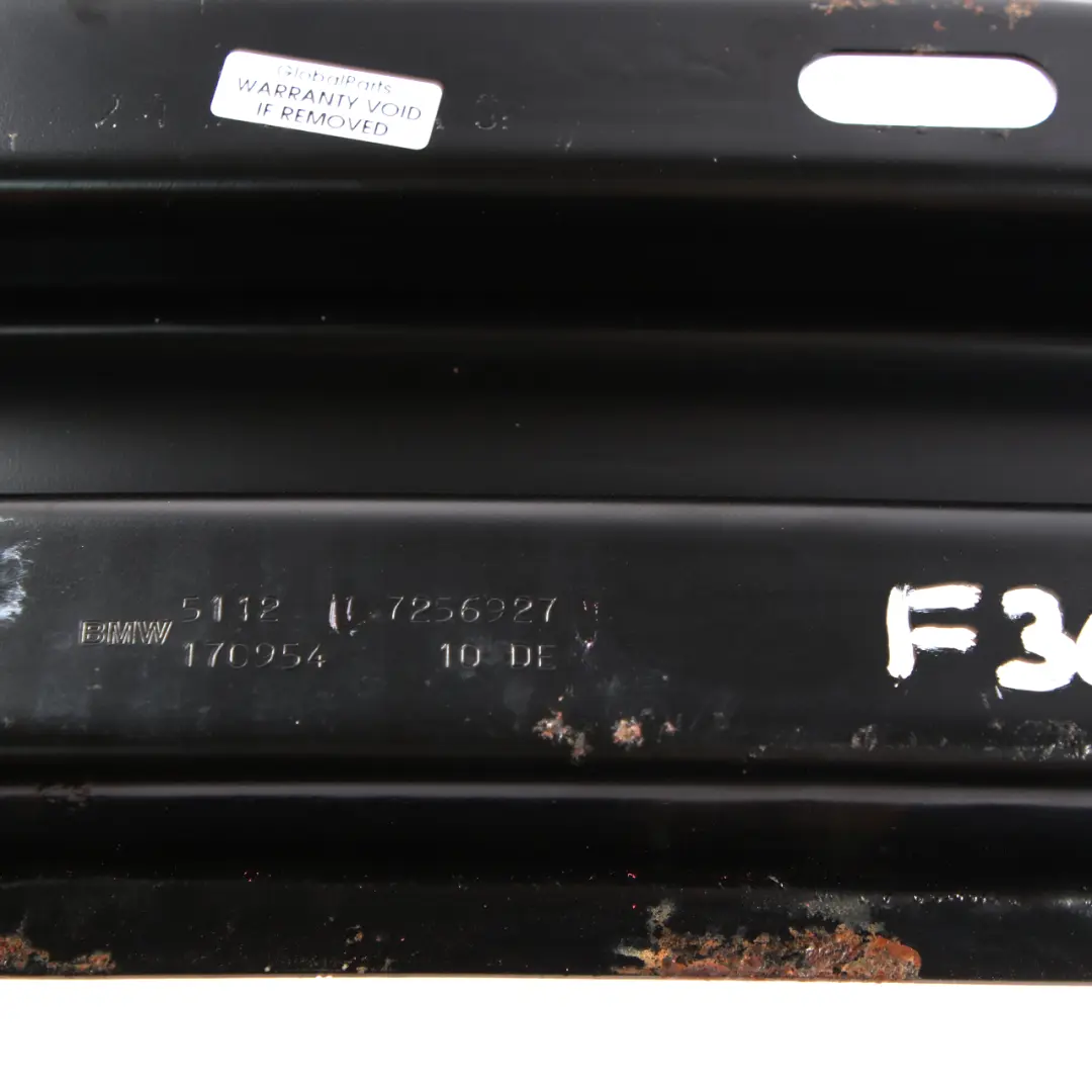 BMW F30 F31 F80 M3 Rear Bumper Carrier Crash Support Reinforcement Bar - SKU 7256927 - Part number 7256927