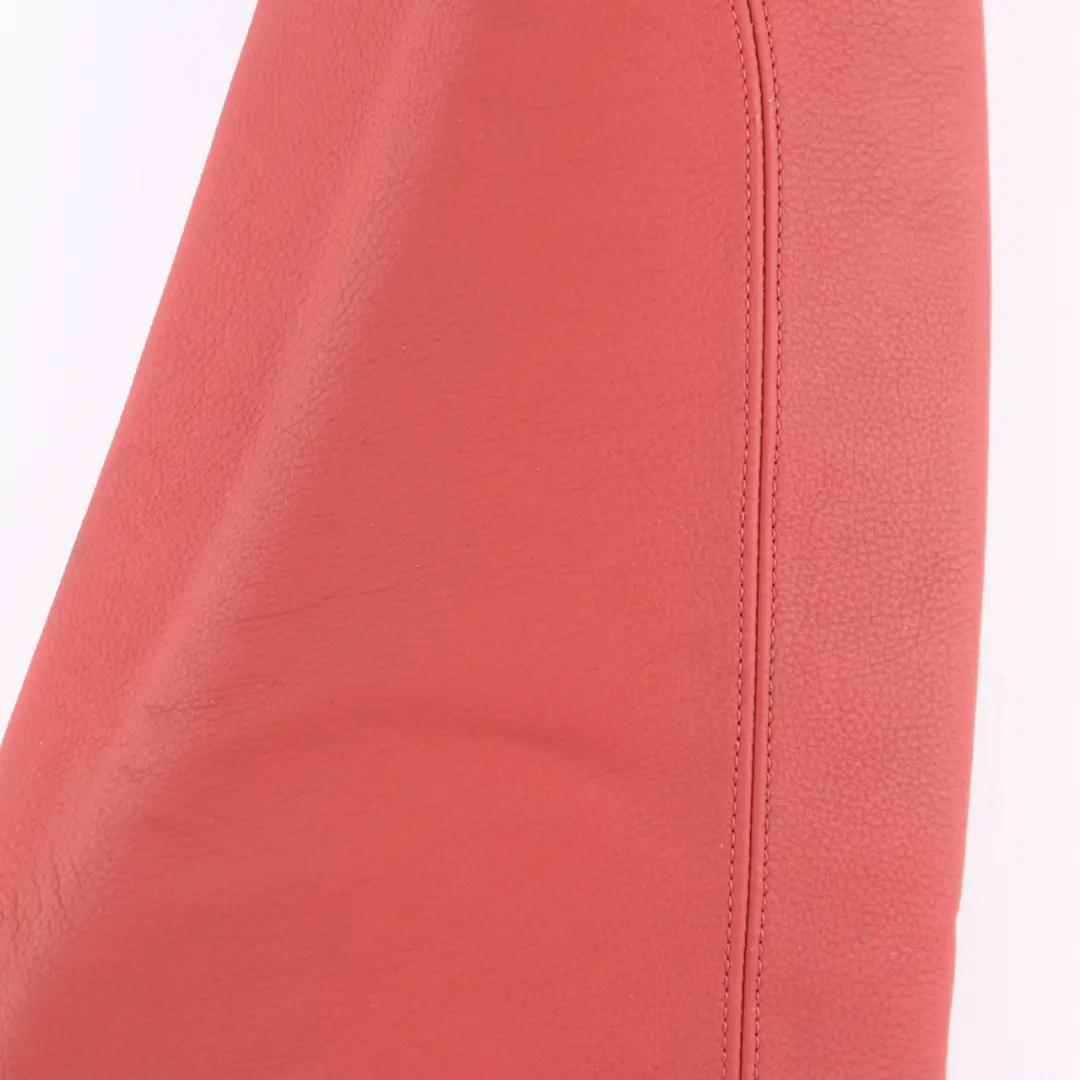 Side Finisher Rear Seat Corner Left N/S Leather Coral Red to BMW E81 E82 with Part number 7257009 BMW E81 E82 Side Finisher Rear Seat Corner Left N/S Leather Coral Red - SKU 7257009 - Part number 7257009