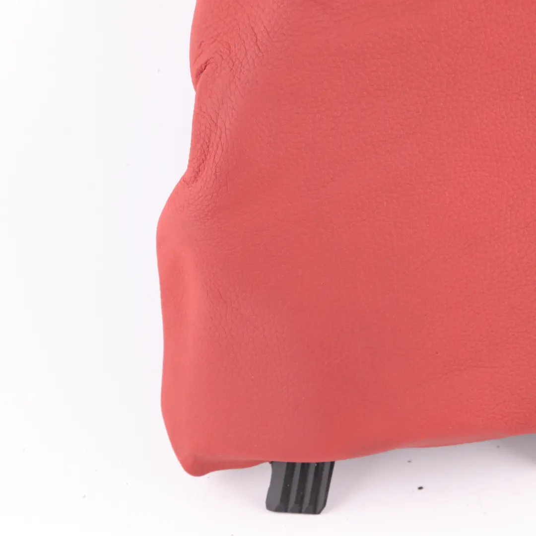 Side Finisher Rear Seat Corner Left N/S Leather Coral Red to BMW E81 E82 with Part number 7257009 BMW E81 E82 Side Finisher Rear Seat Corner Left N/S Leather Coral Red - SKU 7257009 - Part number 7257009
