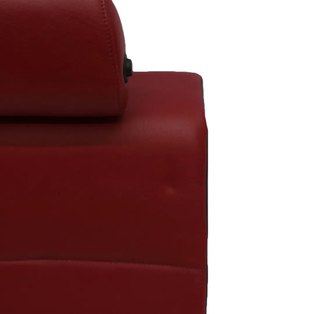 BMW E82 Respaldo Asiento Trasero Derecho Revestimiento Cuero Boston Rojo - SKU 7257028-1 - Número de pieza 7257028