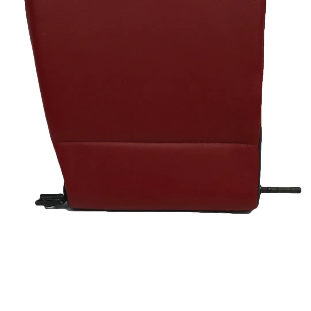 BMW E82 Respaldo Asiento Trasero Derecho Revestimiento Cuero Boston Rojo - SKU 7257028-1 - Número de pieza 7257028