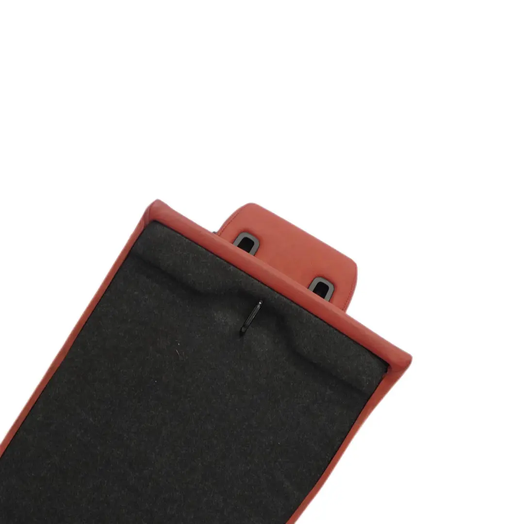 Respaldo Asiento Trasero Derecho Revestimiento Cuero Boston Rojo para BMW E82 con número de pieza 7257028 BMW E82 Respaldo Asiento Trasero Derecho Revestimiento Cuero Boston Rojo - SKU 7257028-2 - Número de pieza 7257028
