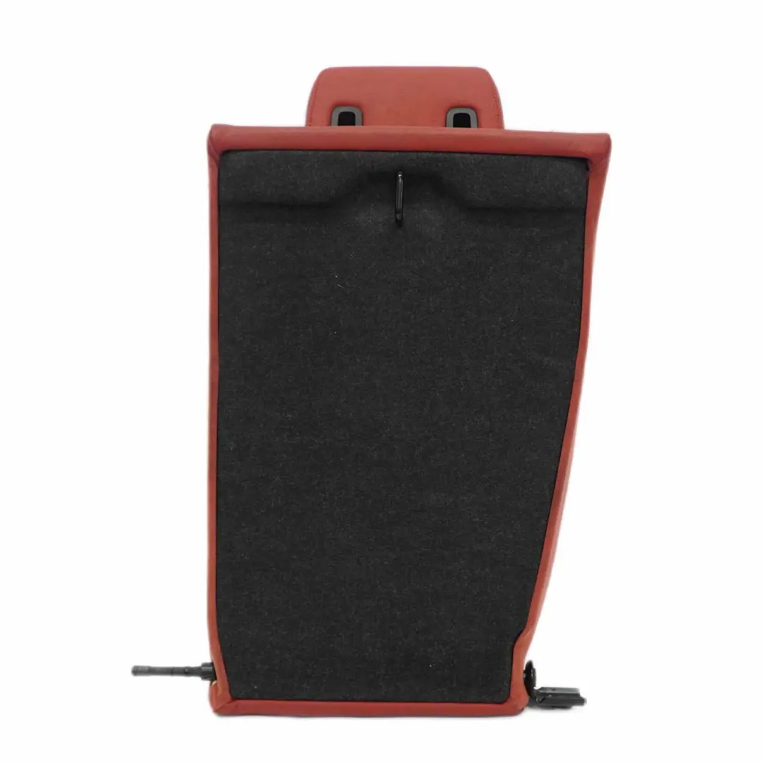 BMW E82 Seat Backrest Rear Right O/S Covering Leather Boston Coral Red - SKU 7257028-2 - Part number 7257028