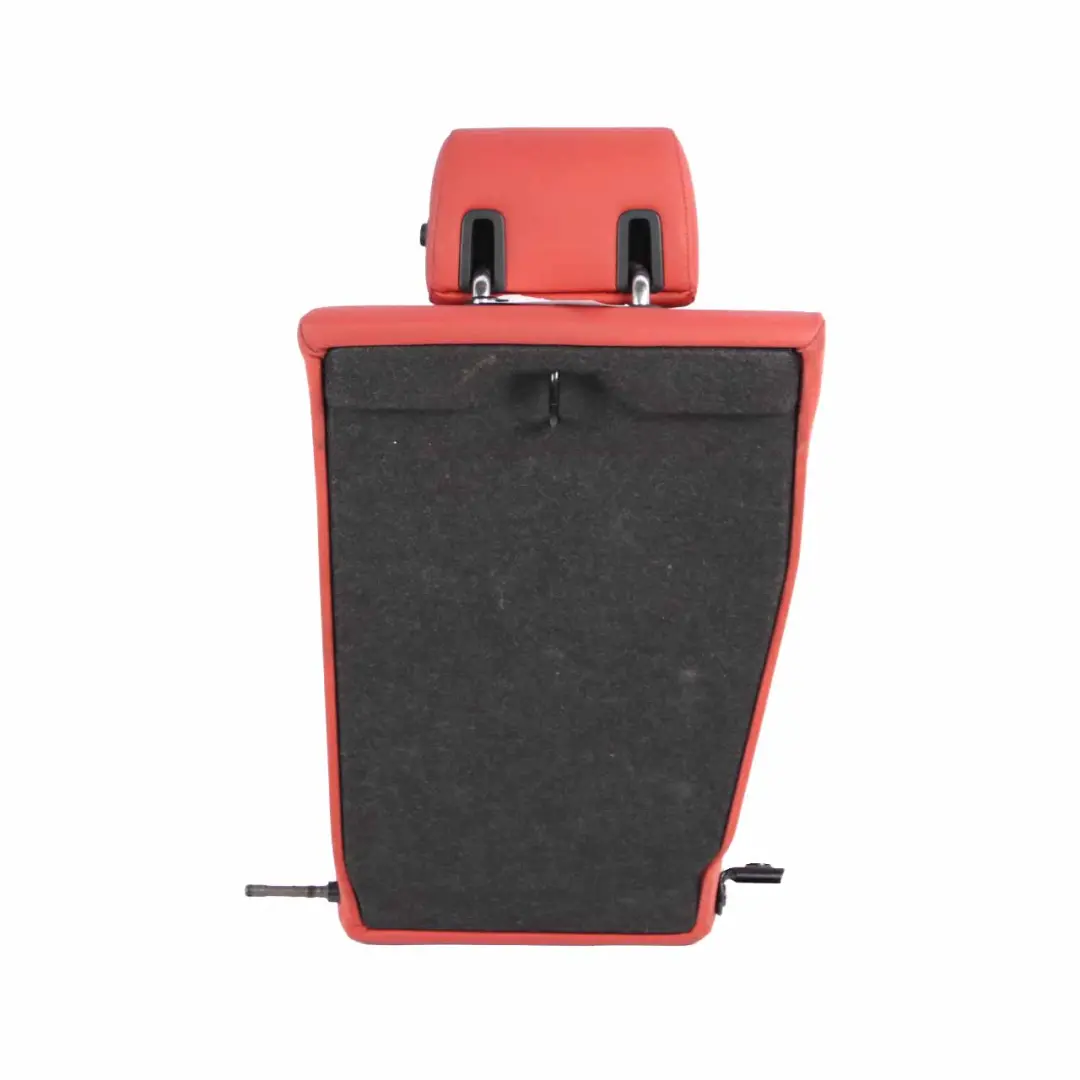 Backrest Rear Right O/S Covering Leather Boston Coral Red to BMW E82 Seat with Part number 7257028 BMW E82 Seat Backrest Rear Right O/S Covering Leather Boston Coral Red - SKU 7257028 - Part number 7257028