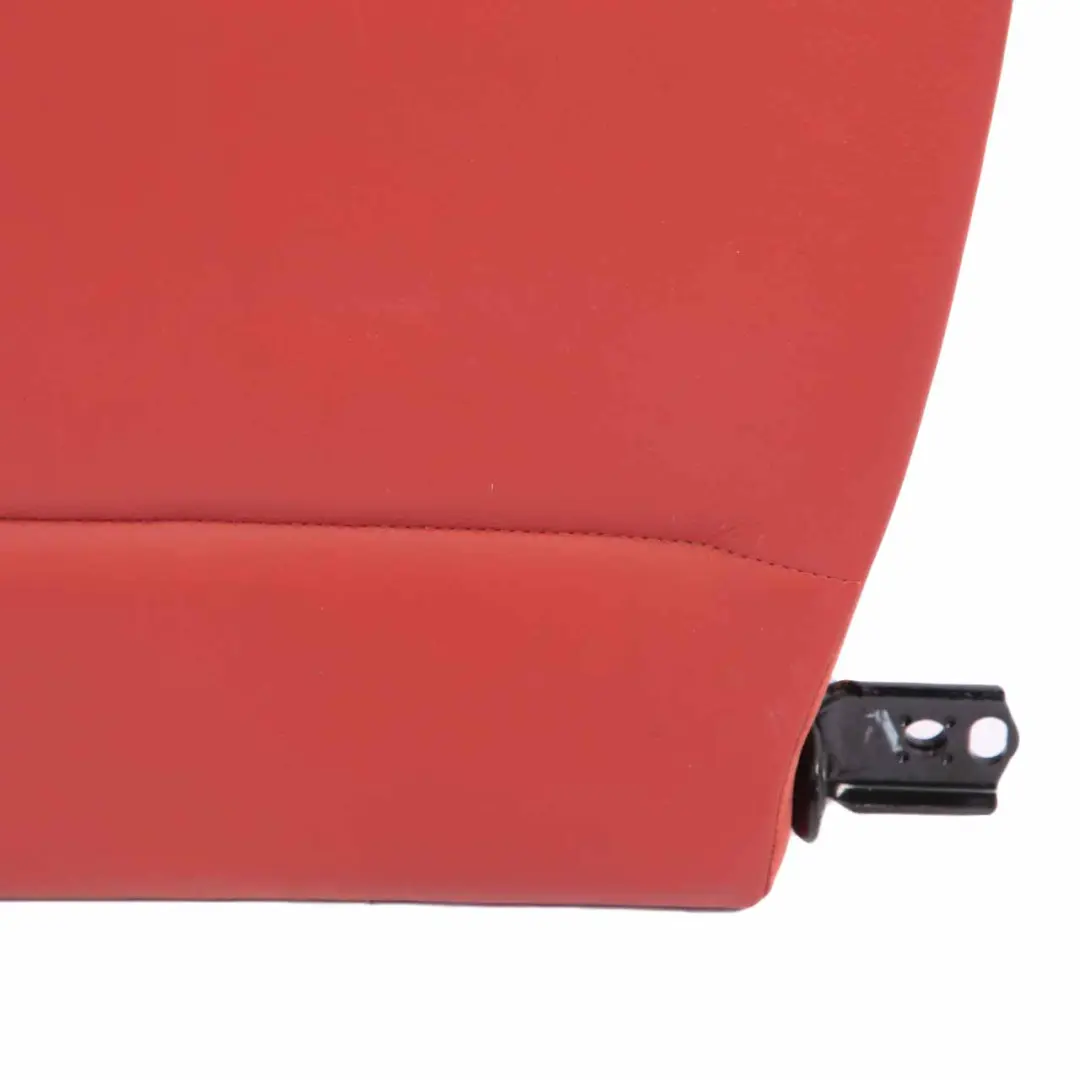 Sitzlehne Hinten Links Bezug Leder Boston Coral Red für BMW E82 mit Teilenummer 7257033 BMW E82 Sitzlehne Hinten Links Bezug Leder Boston Coral Red - SKU 7257033 - Teilenummer 7257033