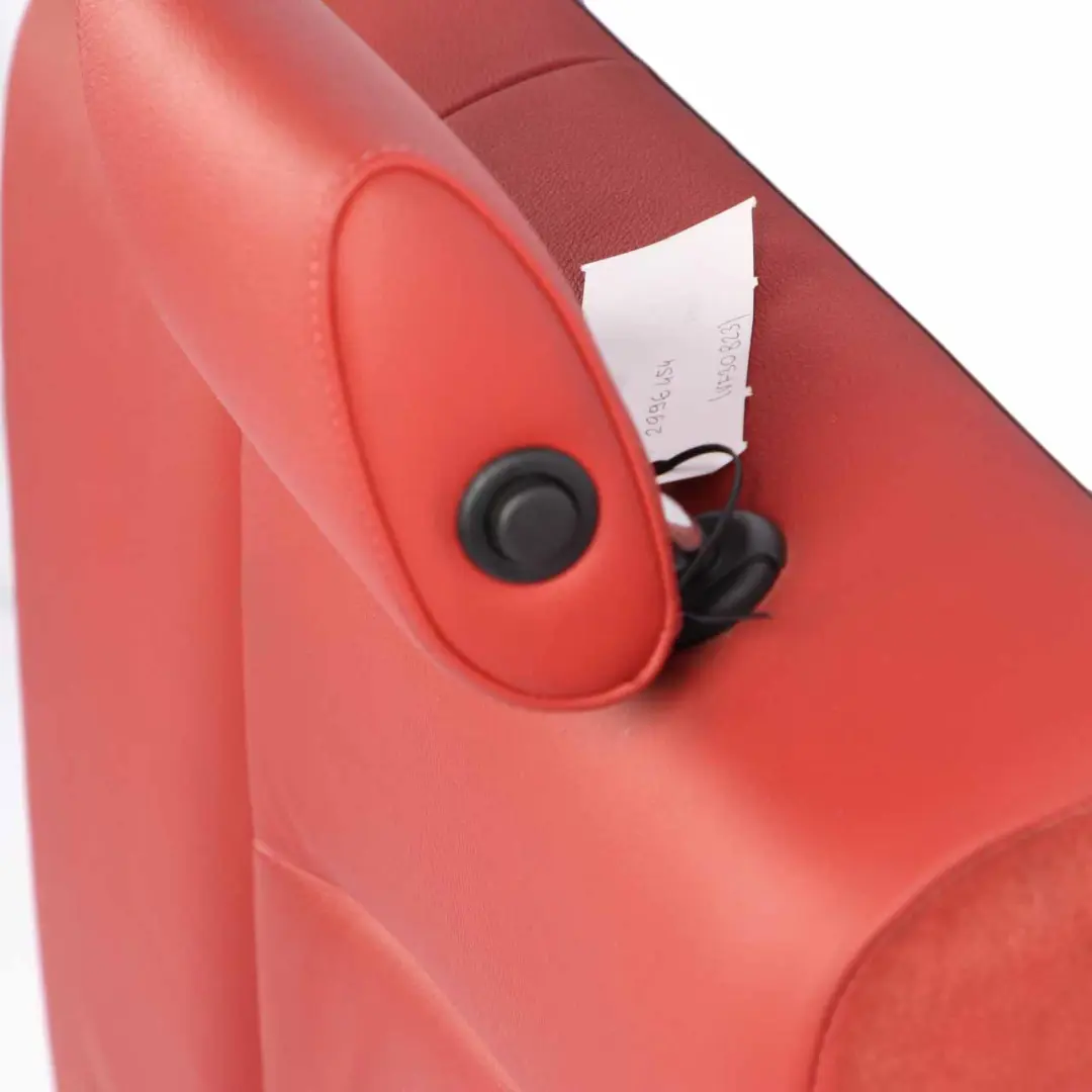 BMW E82 Schienale Posteriore Sinistro Rivestimento Pelle Boston Rosso Corallo - SKU 7257033 - Numero di parte 7257033