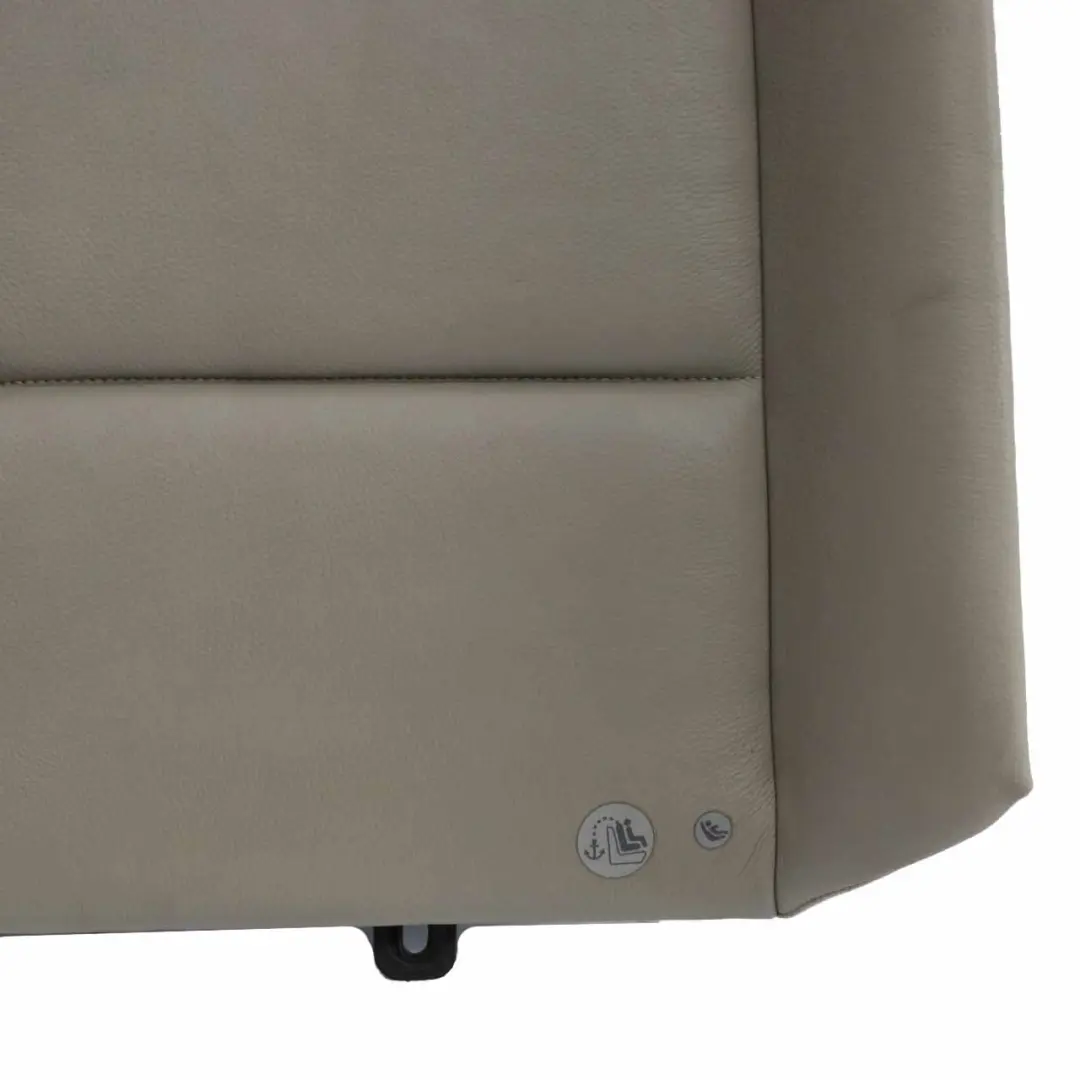 Backrest Convertible Cabrio Cover Leather Boston Beige to BMW E88 Rear Seat with Part number 7257060 BMW E88 Rear Seat Backrest Convertible Cabrio Cover Leather Boston Beige - SKU 7257060 - Part number 7257060