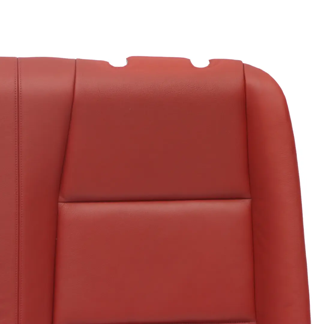 BMW E88 Convertible Asiento Trasero Banco Respaldo Cubierta Cuero Boston Rojo - SKU 7257063 - Número de pieza 7257063