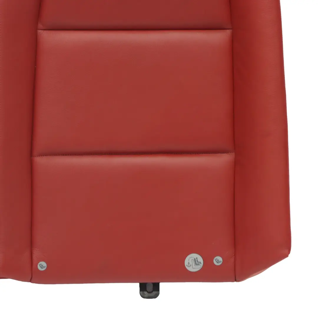 BMW E88 Convertible Asiento Trasero Banco Respaldo Cubierta Cuero Boston Rojo - SKU 7257063 - Número de pieza 7257063