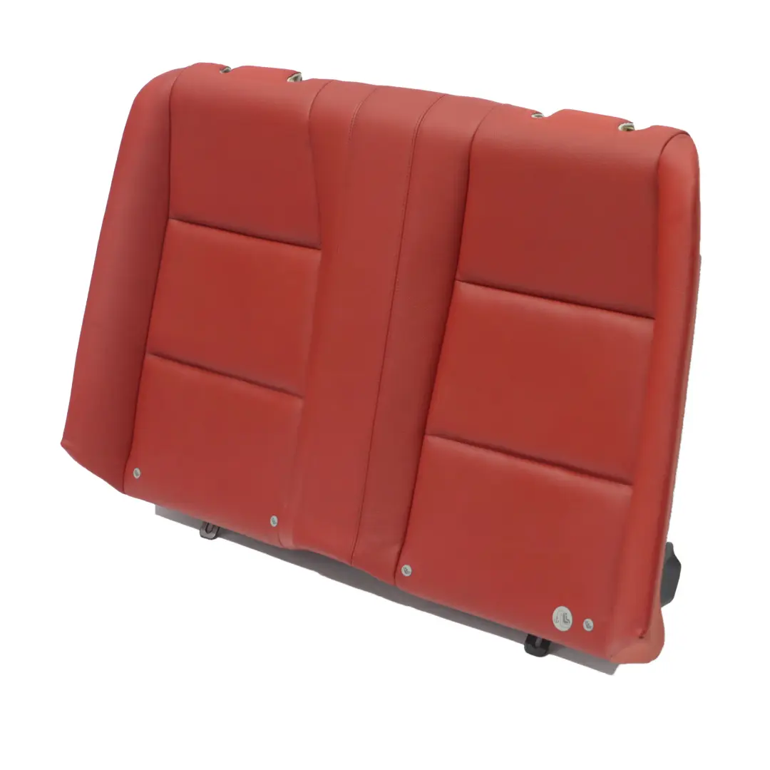 BMW E88 Convertible Asiento Trasero Banco Respaldo Cubierta Cuero Boston Rojo - SKU 7257063 - Número de pieza 7257063