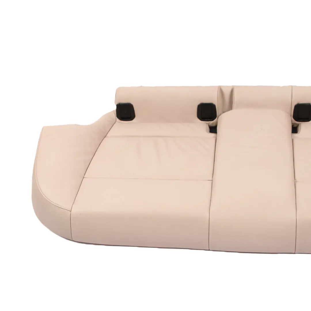 Asiento Trasero Sofá Base Banco Cuero Dakota Oyster para BMW E90 E91 LCI con número de pieza 7257088 BMW E90 E91 LCI Asiento Trasero Sofá Base Banco Cuero Dakota Oyster - SKU 7257088 - Número de pieza 7257088
