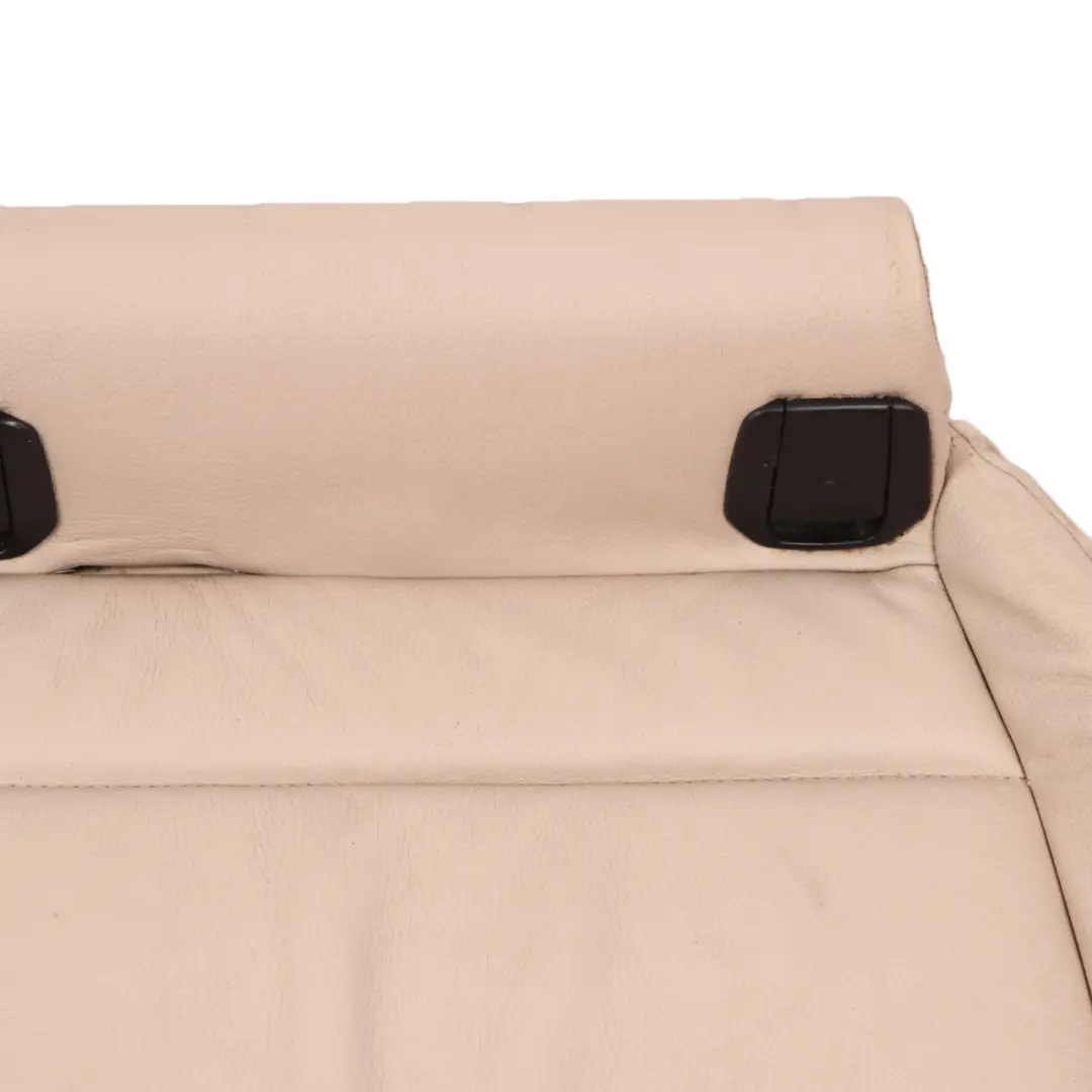 Couch Base Bench Sofa Leather Dakota Oyster to BMW E90 E91 LCI Rear Seat with Part number 7257088 BMW E90 E91 LCI Rear Seat Couch Base Bench Sofa Leather Dakota Oyster - SKU 7257088 - Part number 7257088