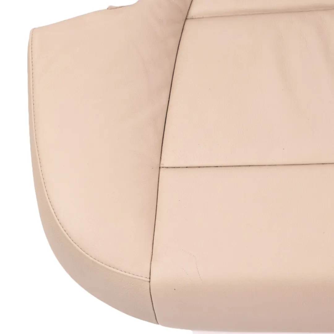 Couch Base Bench Sofa Leather Dakota Oyster to BMW E90 E91 LCI Rear Seat with Part number 7257088 BMW E90 E91 LCI Rear Seat Couch Base Bench Sofa Leather Dakota Oyster - SKU 7257088 - Part number 7257088