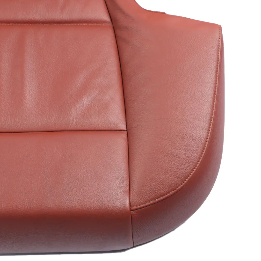 Brown Leather Rear Seats Set Bench Folding Backrest to Rear Seat BMW E90 LCI Red with Part number 7257090 Rear Seat BMW E90 LCI Red Brown Leather Rear Seats Set Bench Folding Backrest - SKU 7257090-1 - Part number 7257090