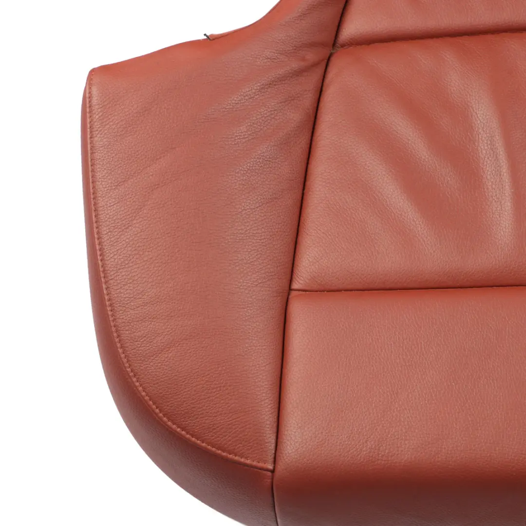 Brown Leather Rear Seats Set Bench Folding Backrest to Rear Seat BMW E90 LCI Red with Part number 7257090 Rear Seat BMW E90 LCI Red Brown Leather Rear Seats Set Bench Folding Backrest - SKU 7257090-1 - Part number 7257090