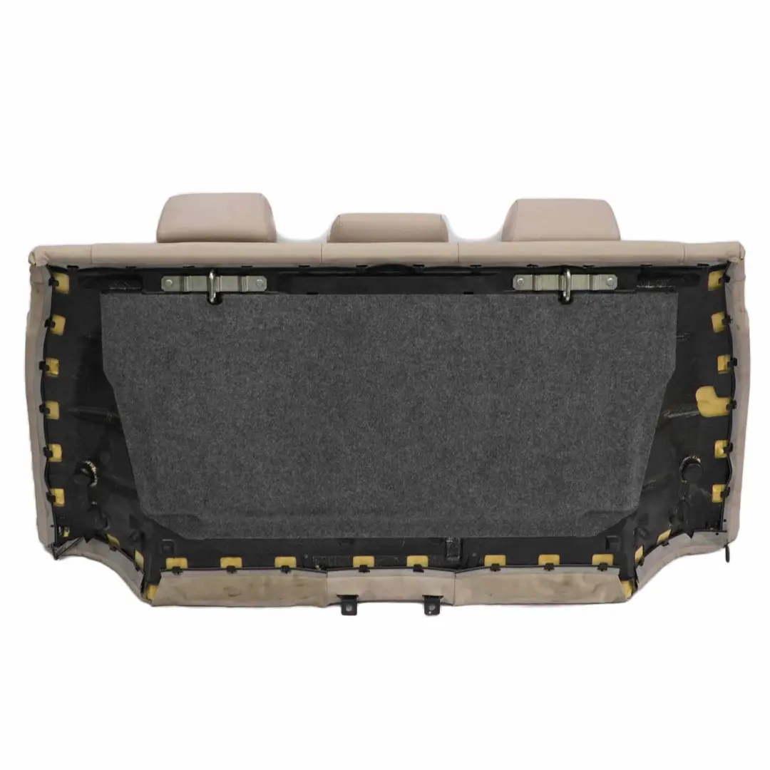 BMW E90 LCI Respaldo Asiento Trasero Funda Respaldo Cuero Dakota Oyster - SKU 7257091 - Número de pieza 7257091