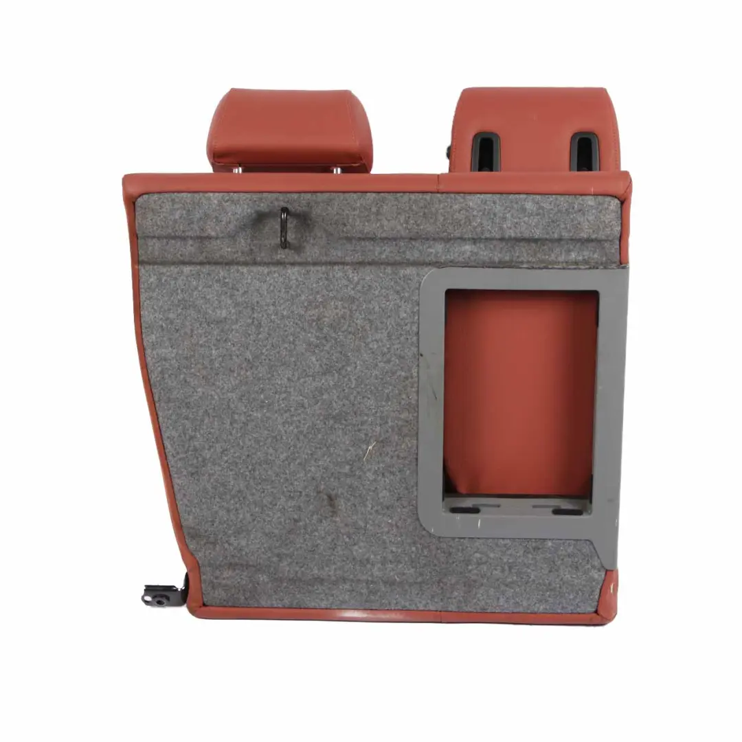 Backrest BMW E90 LCI Left N/S Cover Red Brown Leather Ski Bag Insert to Rear Seat with Part number 7257096 Rear Seat Backrest BMW E90 LCI Left N/S Cover Red Brown Leather Ski Bag Insert - SKU 7257096 - Part number 7257096