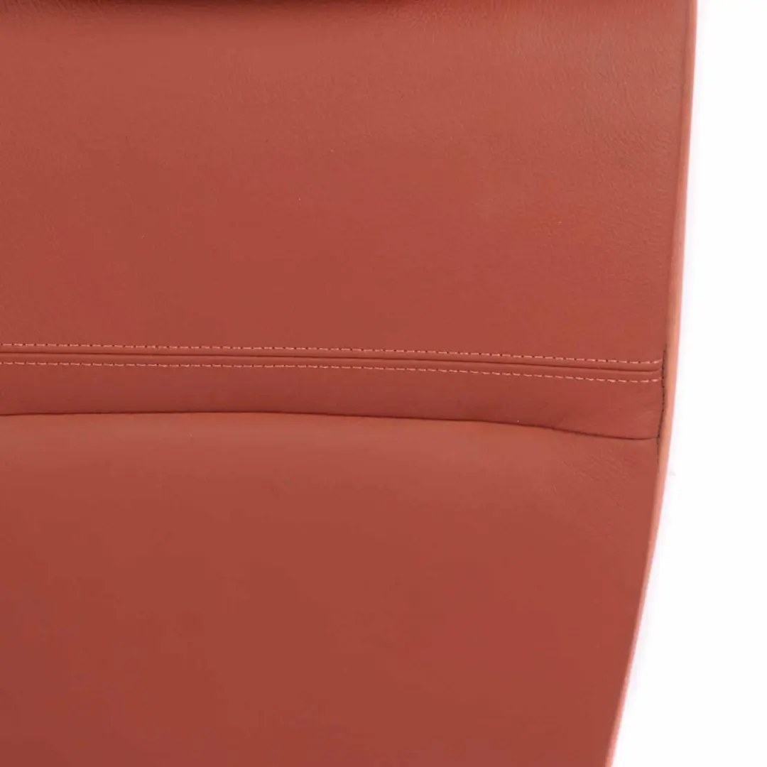 Backrest BMW E90 LCI Left N/S Cover Red Brown Leather Ski Bag Insert to Rear Seat with Part number 7257096 Rear Seat Backrest BMW E90 LCI Left N/S Cover Red Brown Leather Ski Bag Insert - SKU 7257096 - Part number 7257096
