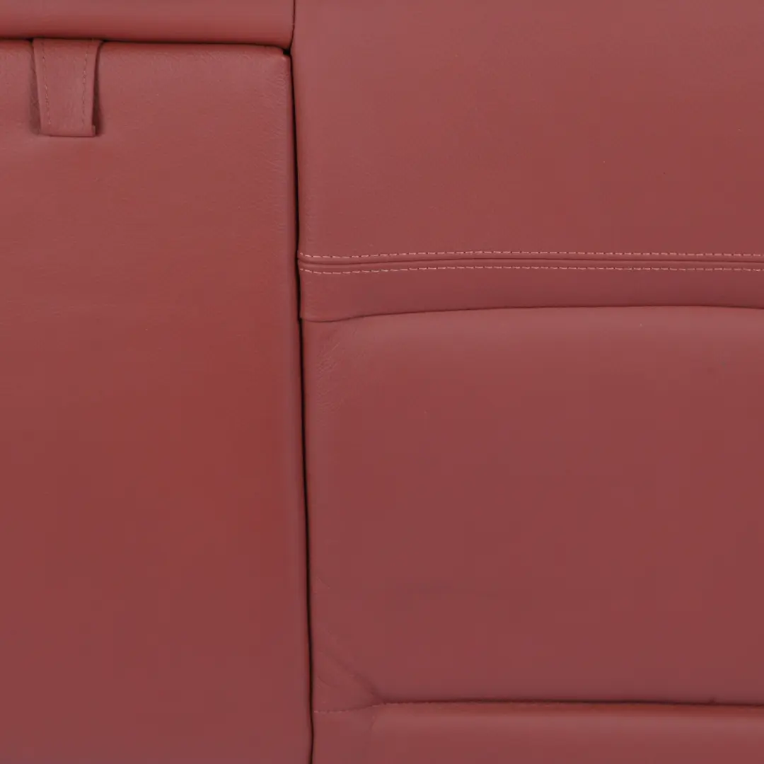 Rear Seat Backrest BMW E90 LCI Left N/S Cover Red Brown Leather Ski Bag Insert - SKU 7257096 - Part number 7257096